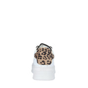 Gaelle SNEAKER Bianco/animalier