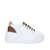 Gaelle SNEAKER Bianco/animalier