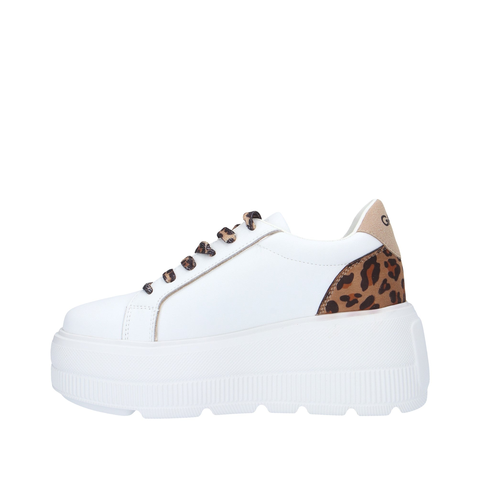 Gaelle SNEAKER Bianco/animalier