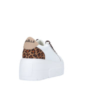 Gaelle SNEAKER Bianco/animalier