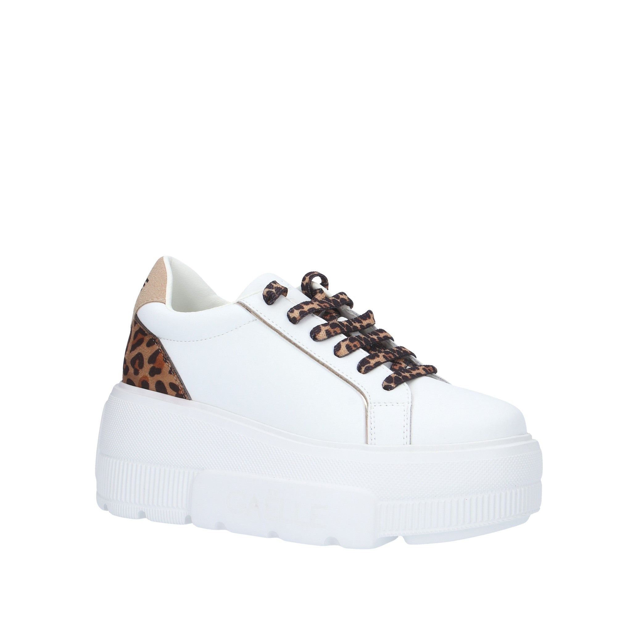 Gaelle SNEAKER Bianco/animalier