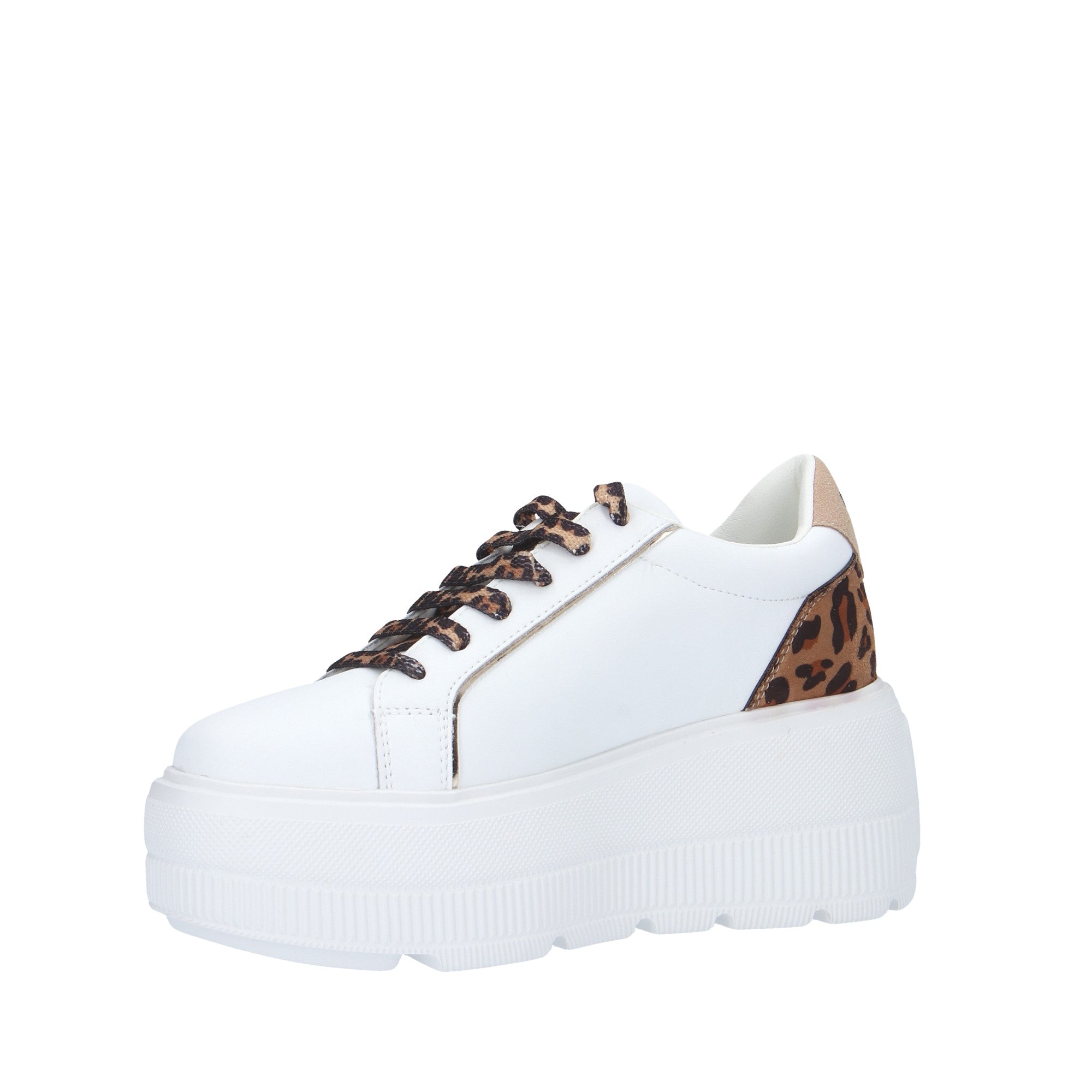 Gaelle SNEAKER Bianco/animalier