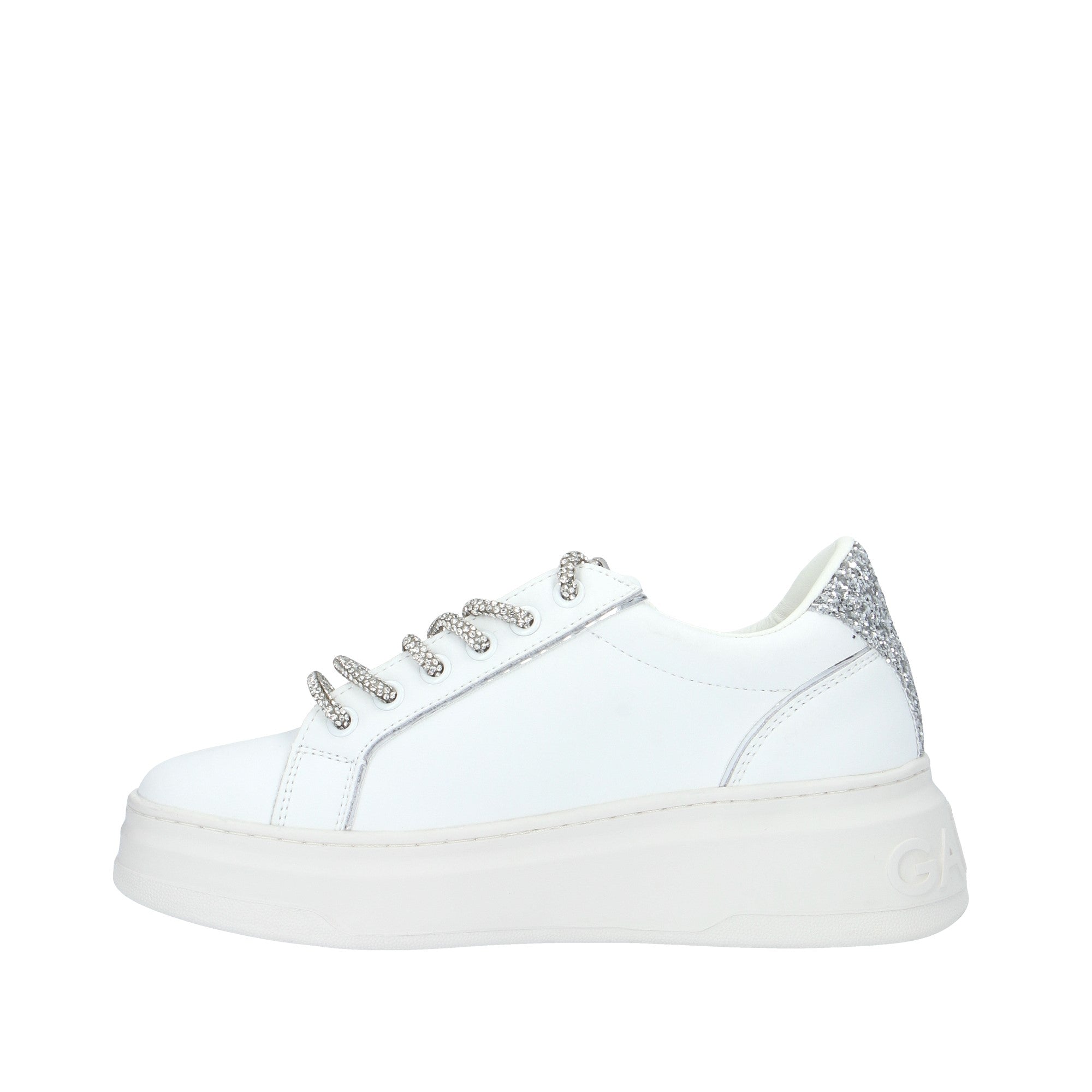 Gaelle SNEAKER Bianco/argento