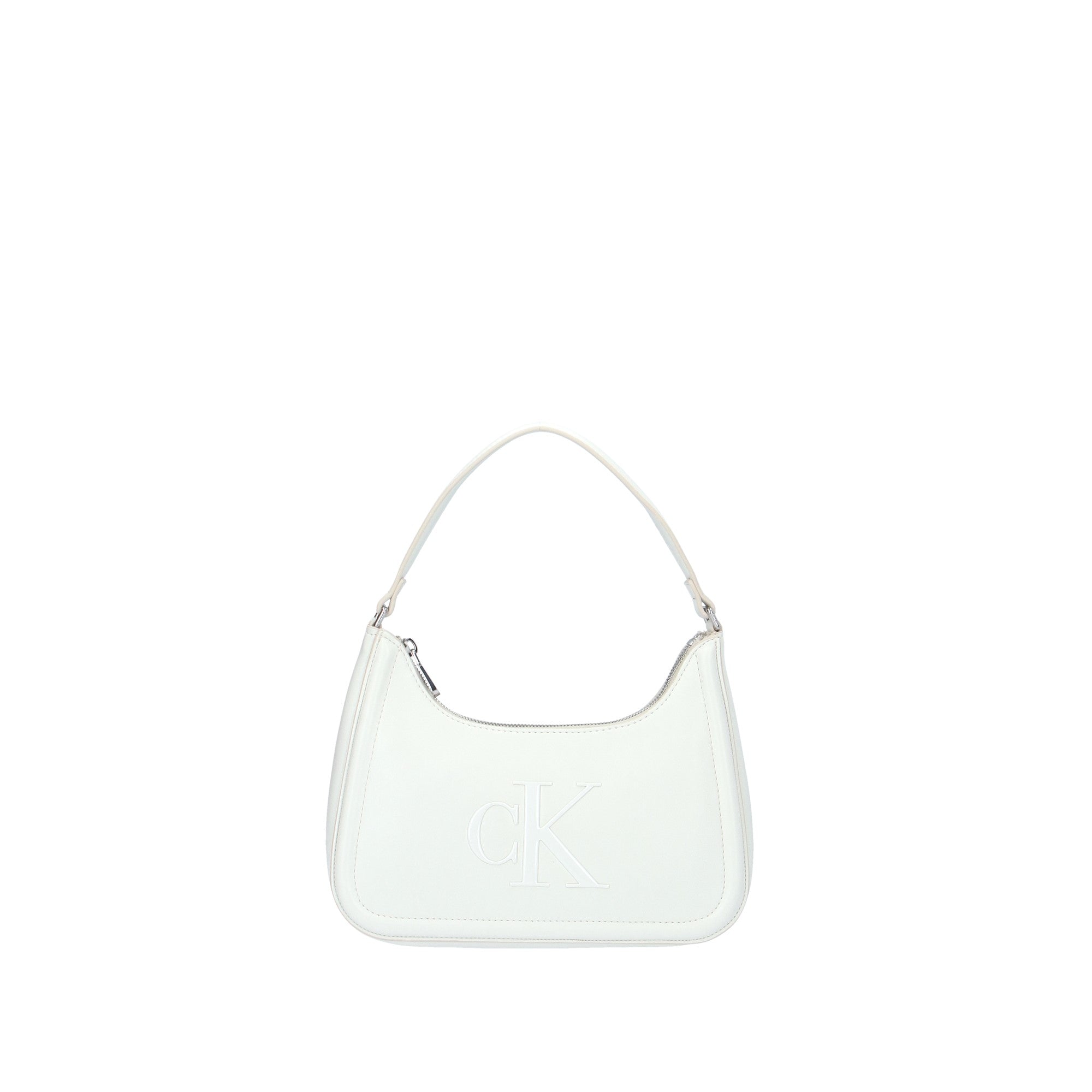 Calvin Klein BORSA A SPALLA Bianco Spento