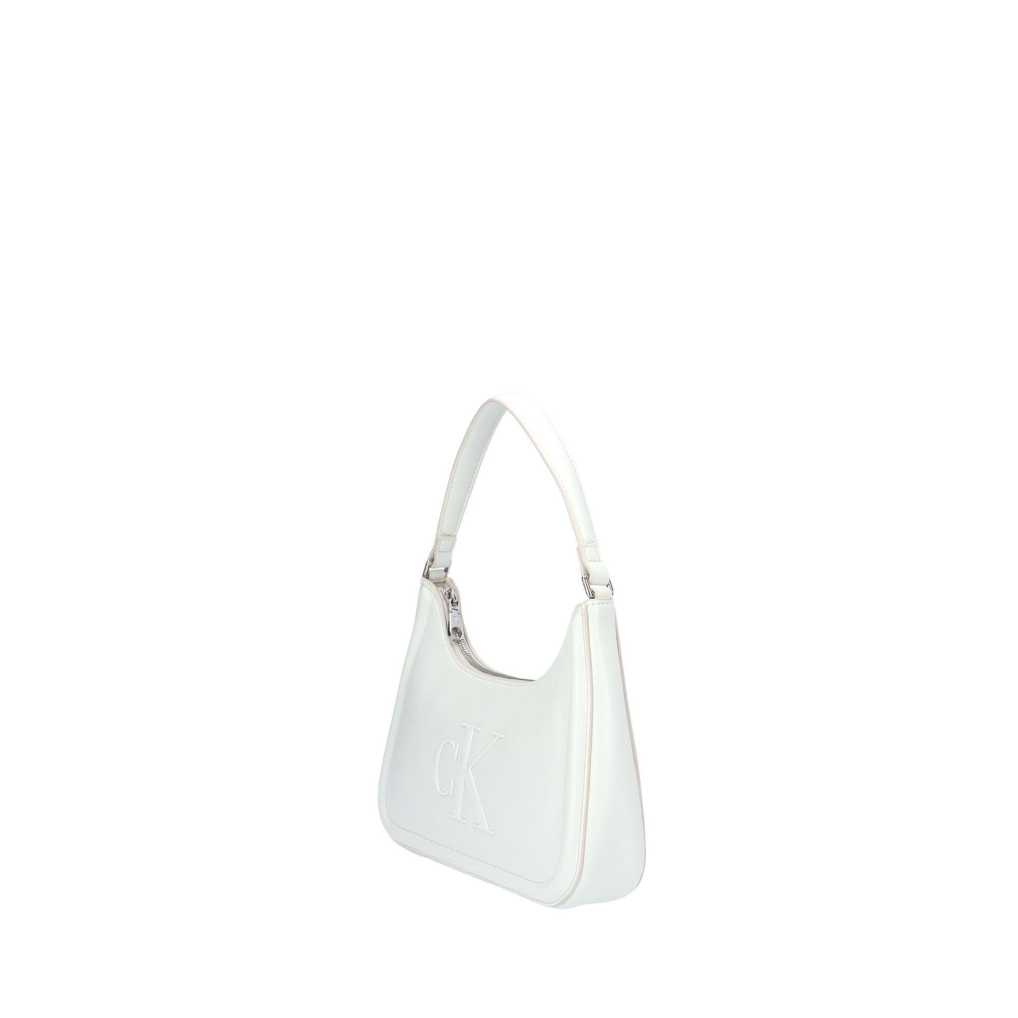 Calvin Klein BORSA A SPALLA Bianco Spento