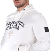 Aeronautica Italiana FELPA CON CAPPUCCIO Bianco