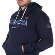 Aeronautica Italiana FELPA CON CAPPUCCIO Blu