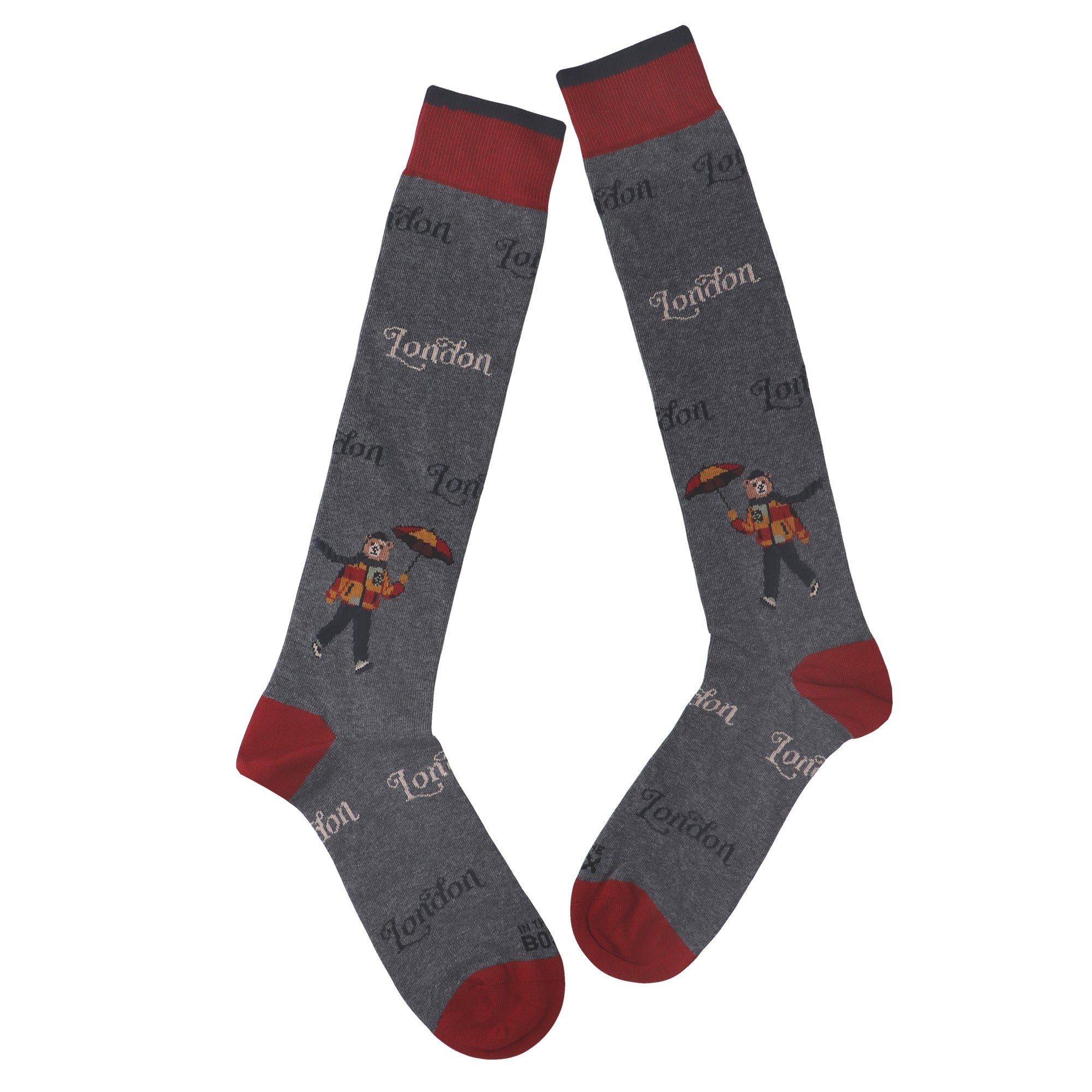 In The Box CALZINI Grigio Scuro