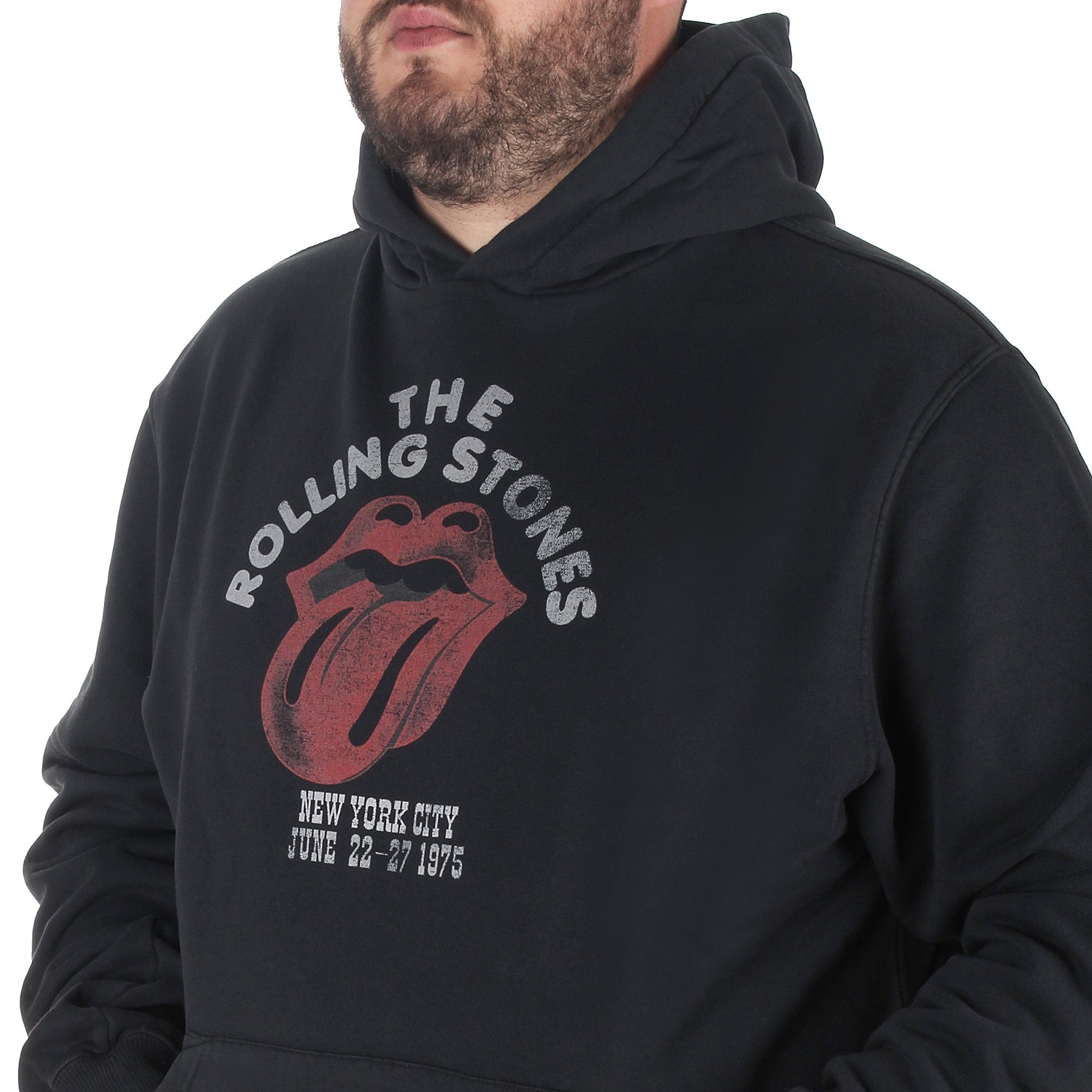 In The Box FELPA CON CAPPUCCIO Nero