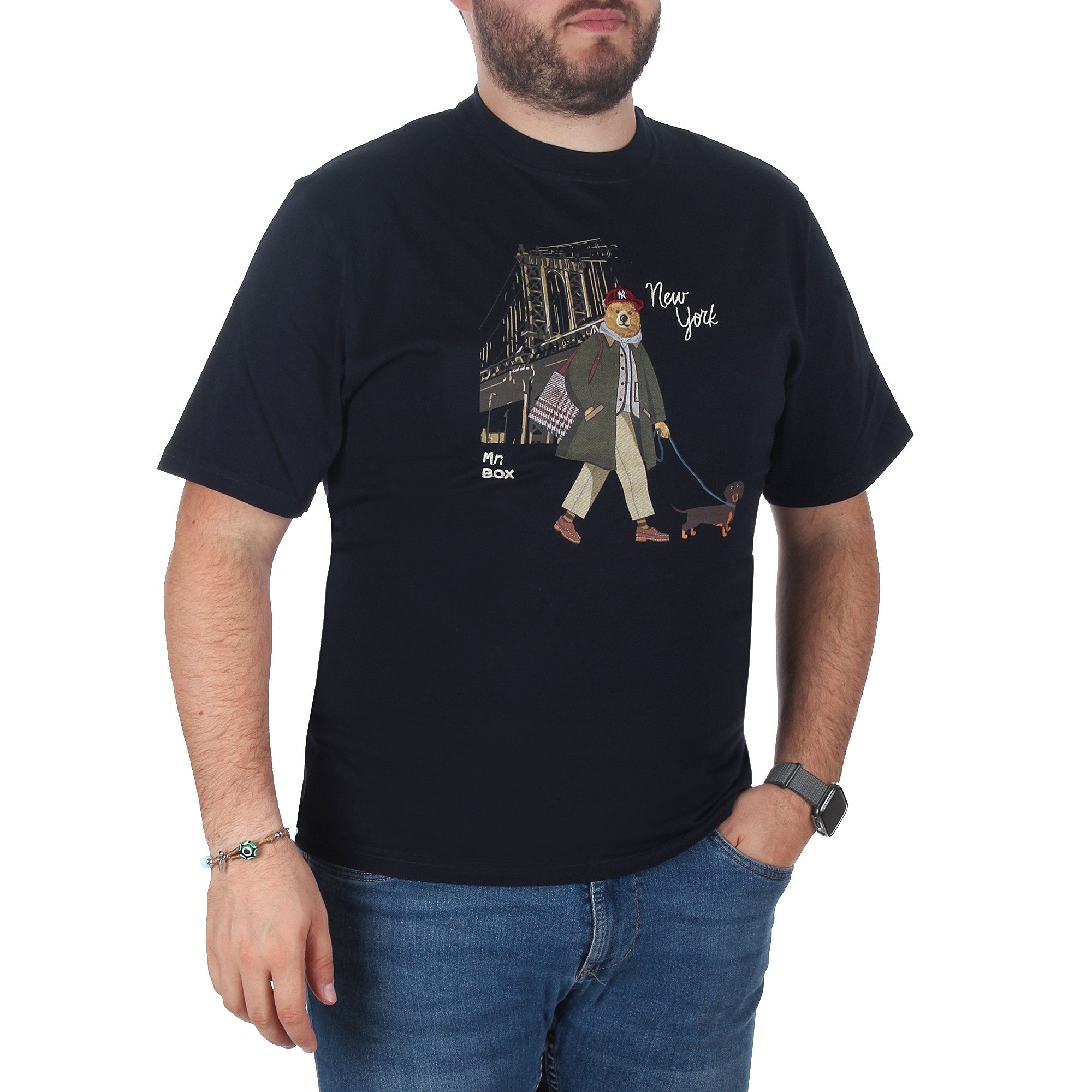 In The Box T-SHIRT Blu