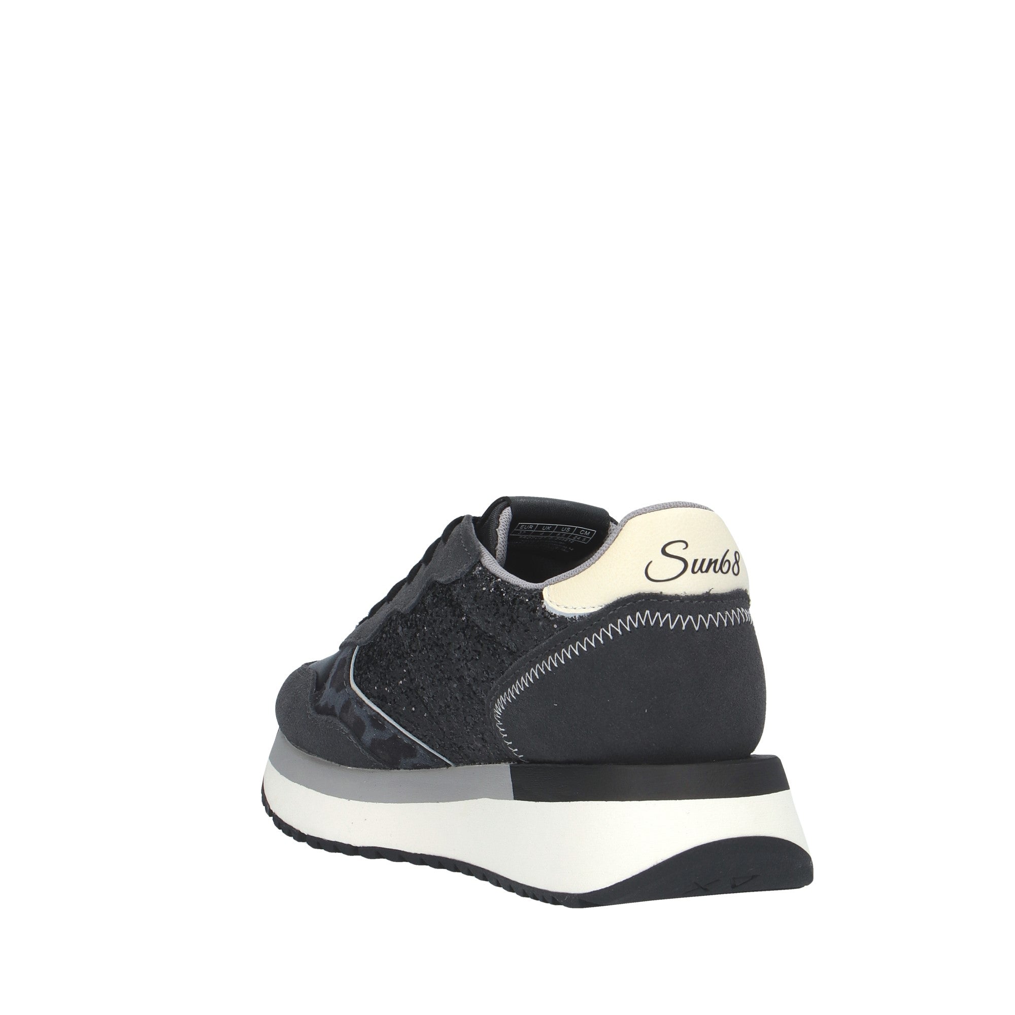 Sun68 SNEAKER Nero/argento