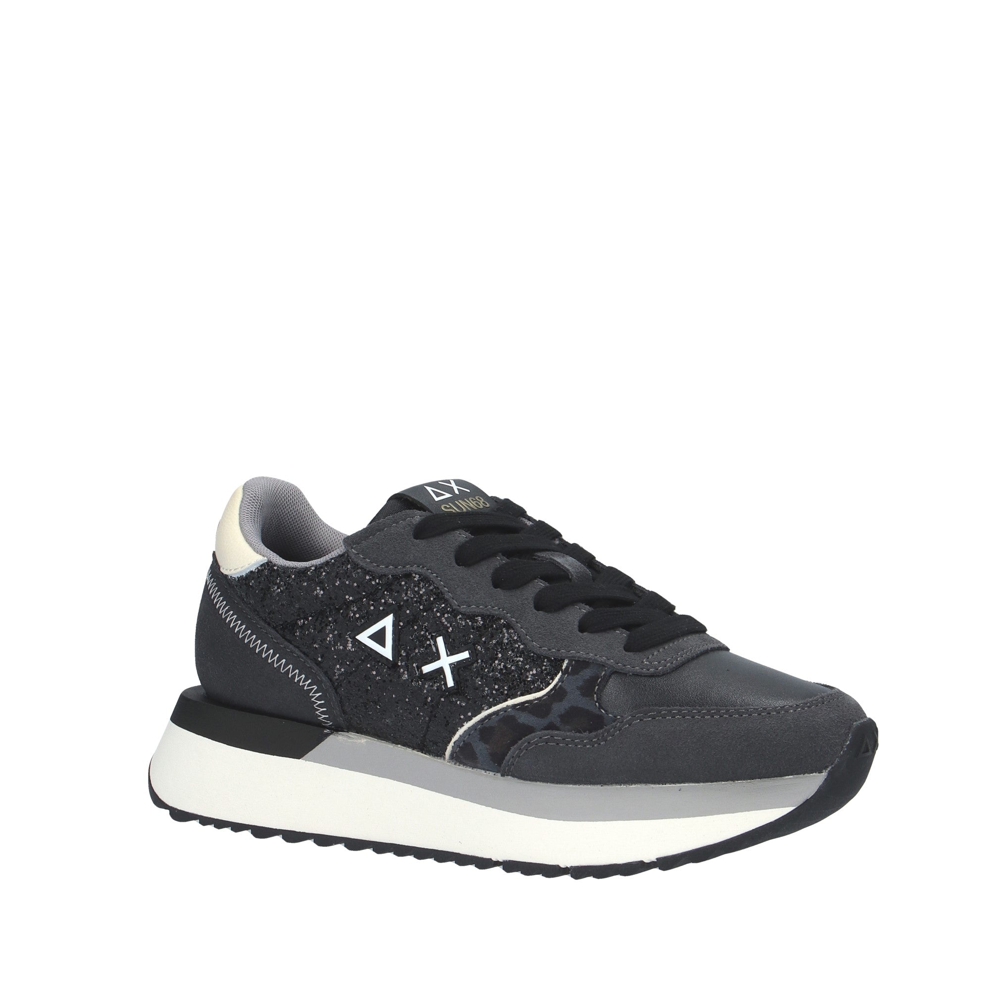 Sun68 SNEAKER Nero/argento