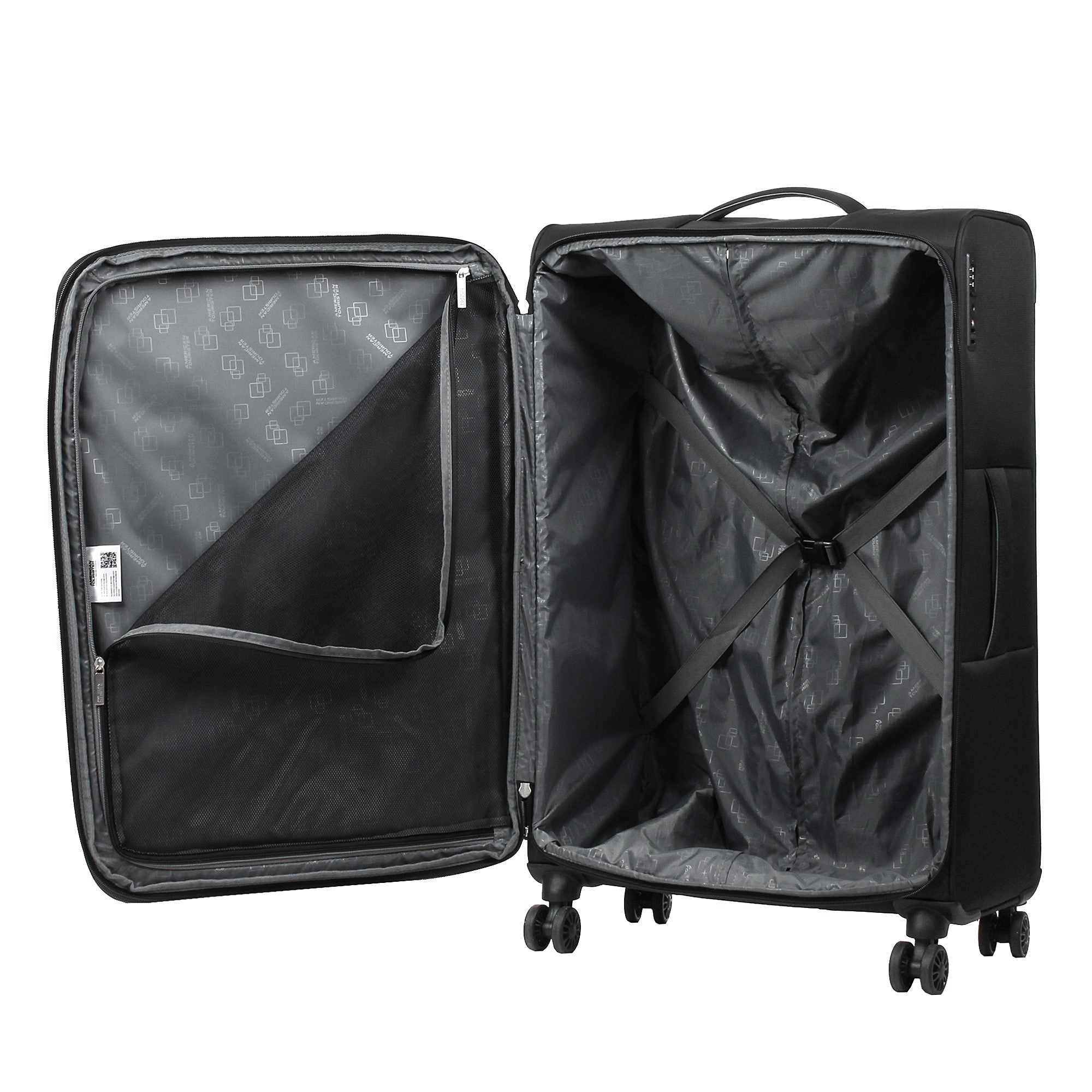 American Tourister By Samsonite SPINNER L 4 RUOTE Nero