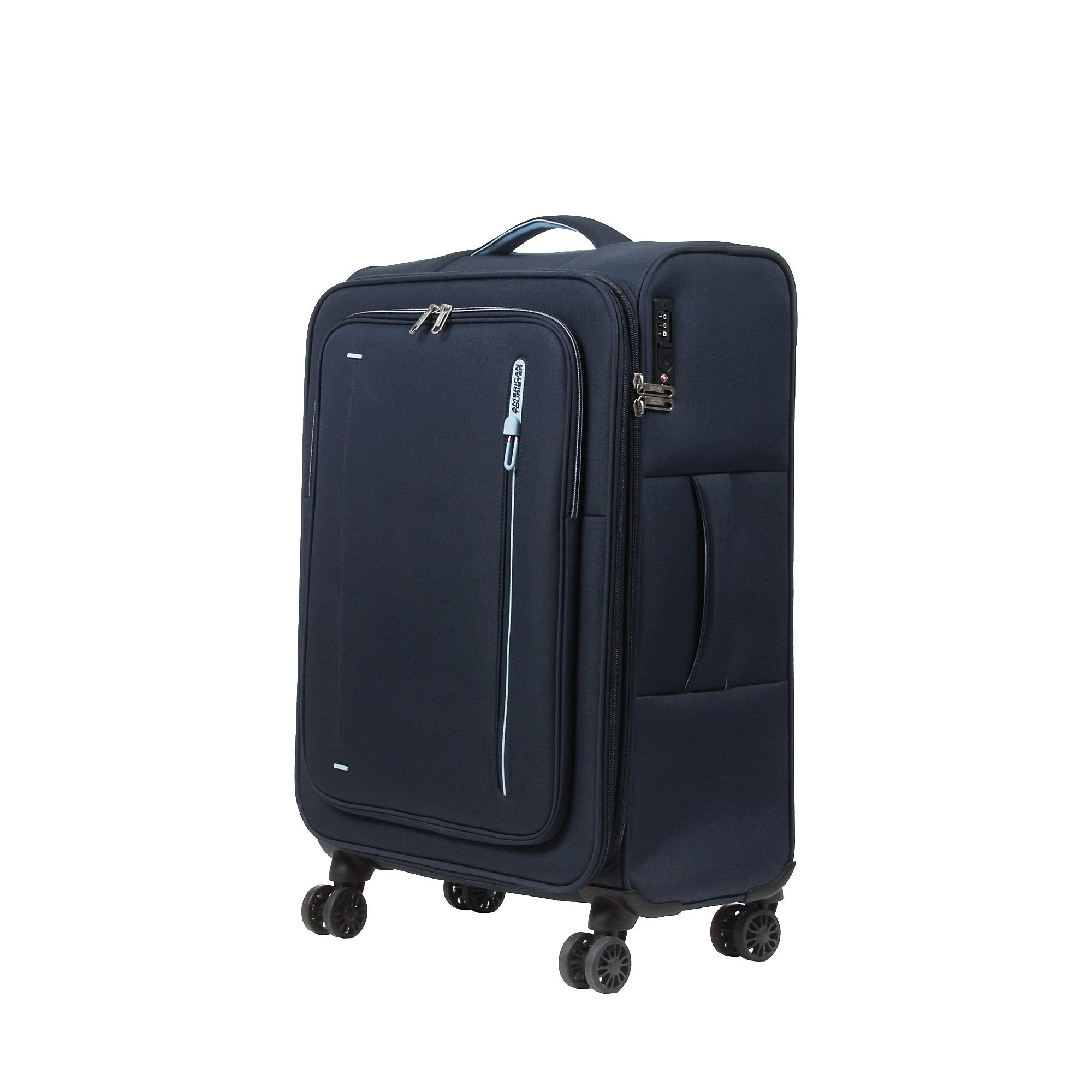 American Tourister By Samsonite SPINNER M 4 RUOTE Blu