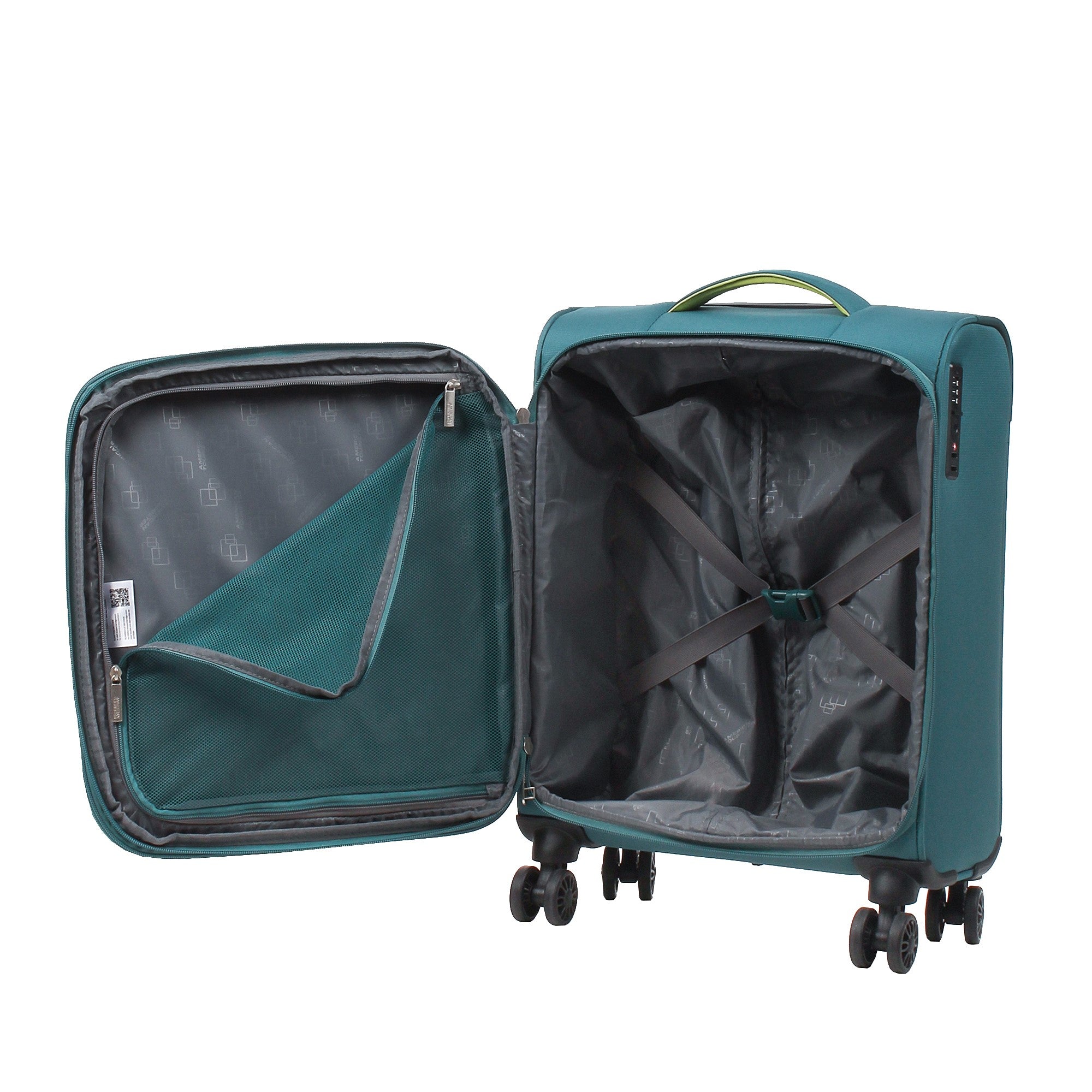 American Tourister By Samsonite SPINNER CABINA 4 RUOTE Teal