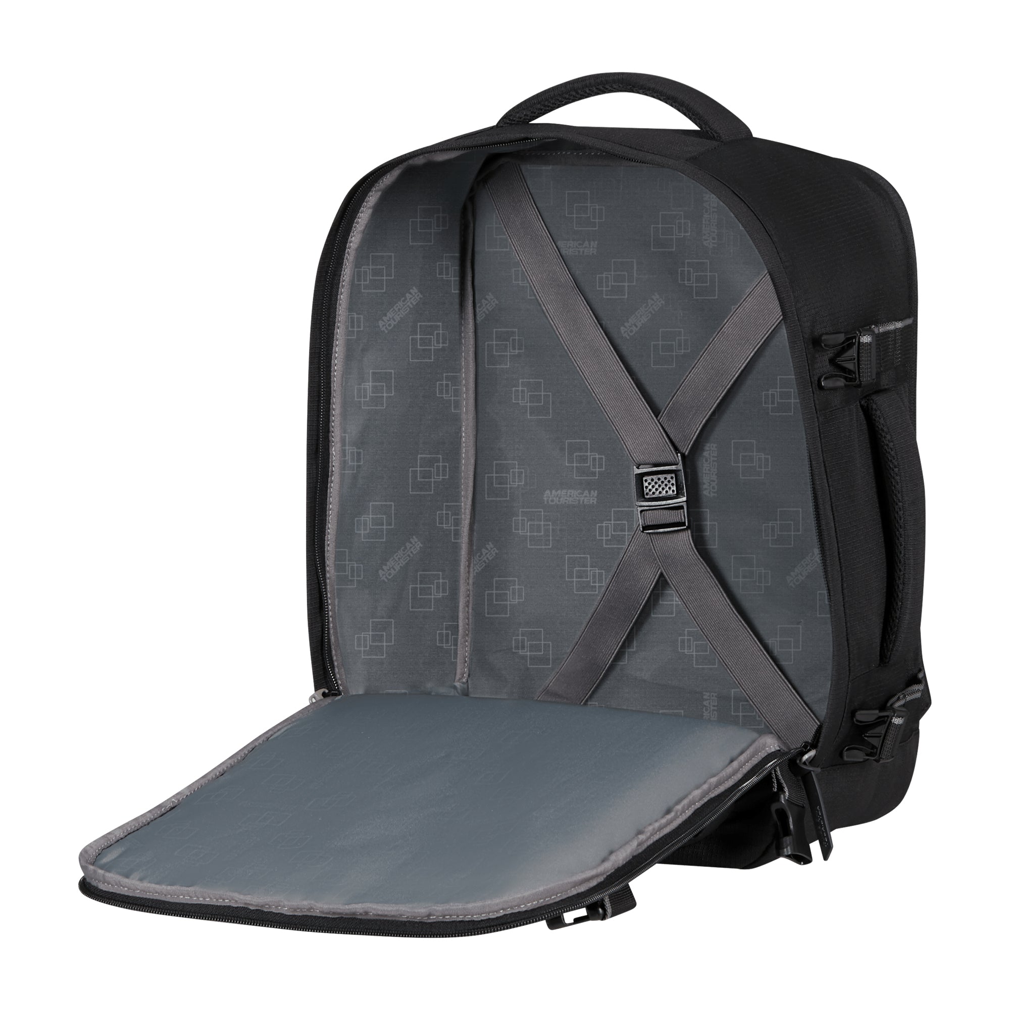 American Tourister By Samsonite ZAINO CABINA Nero