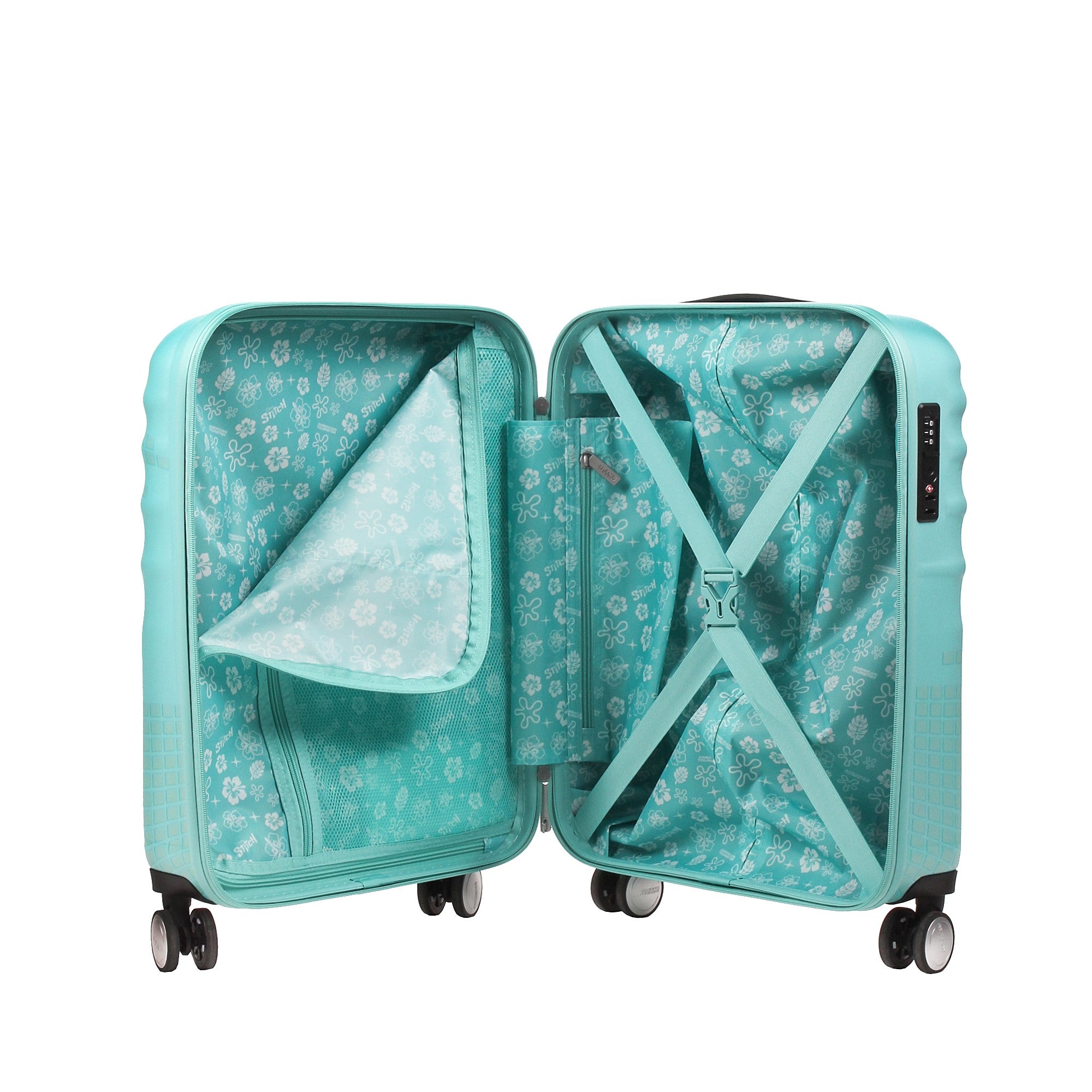 American Tourister By Samsonite SPINNER CABINA 4 RUOTE Stitch Flower