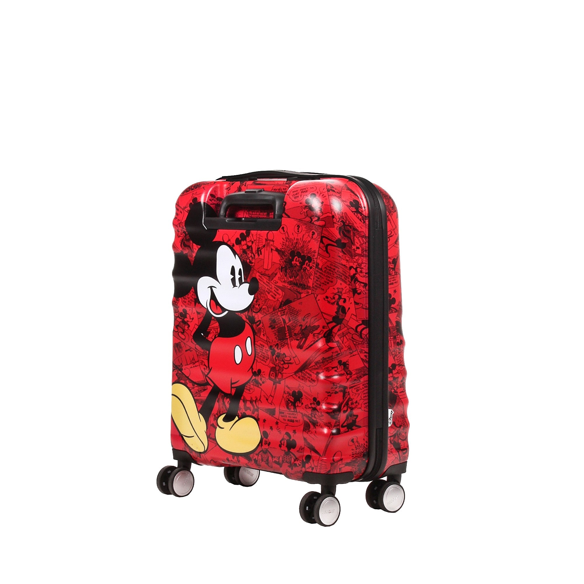 American Tourister By Samsonite SPINNER CABINA 4 RUOTE Mickey Comics Red
