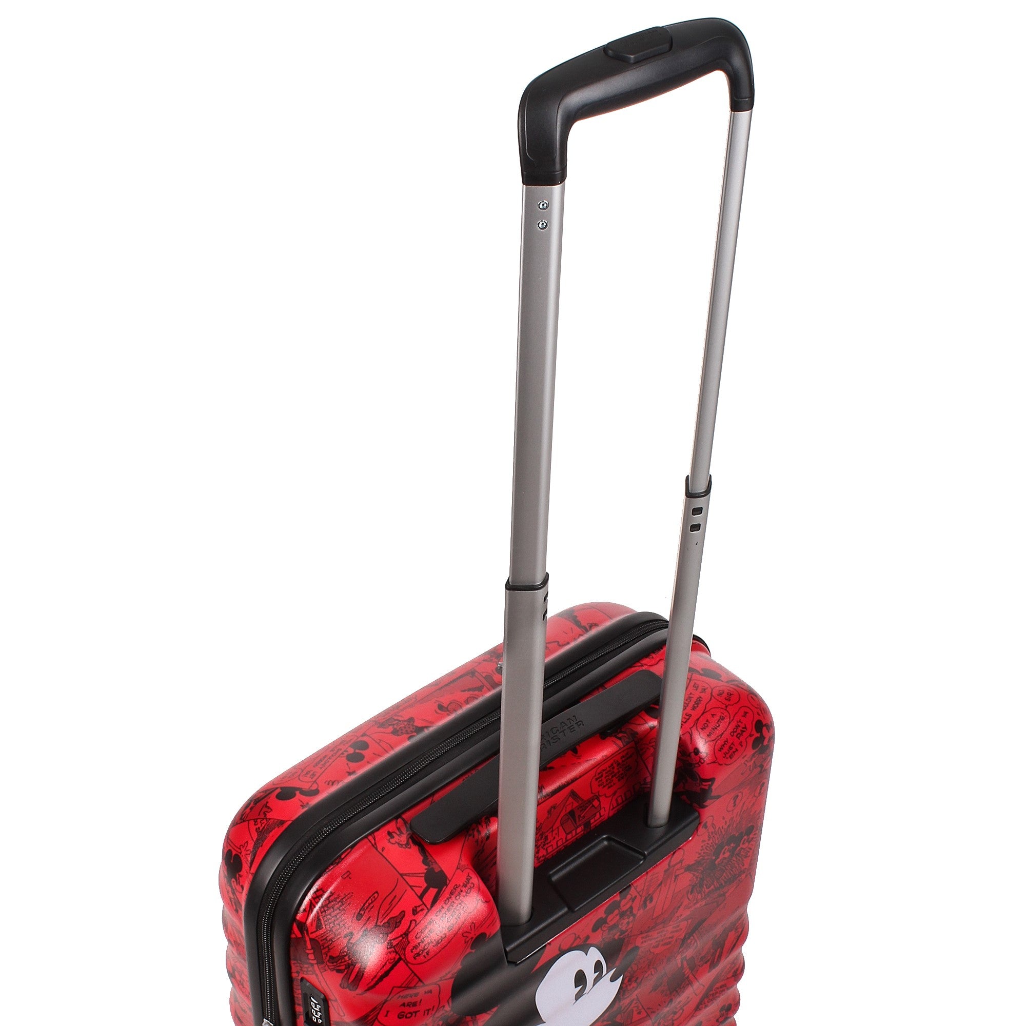 American Tourister By Samsonite SPINNER CABINA 4 RUOTE Mickey Comics Red