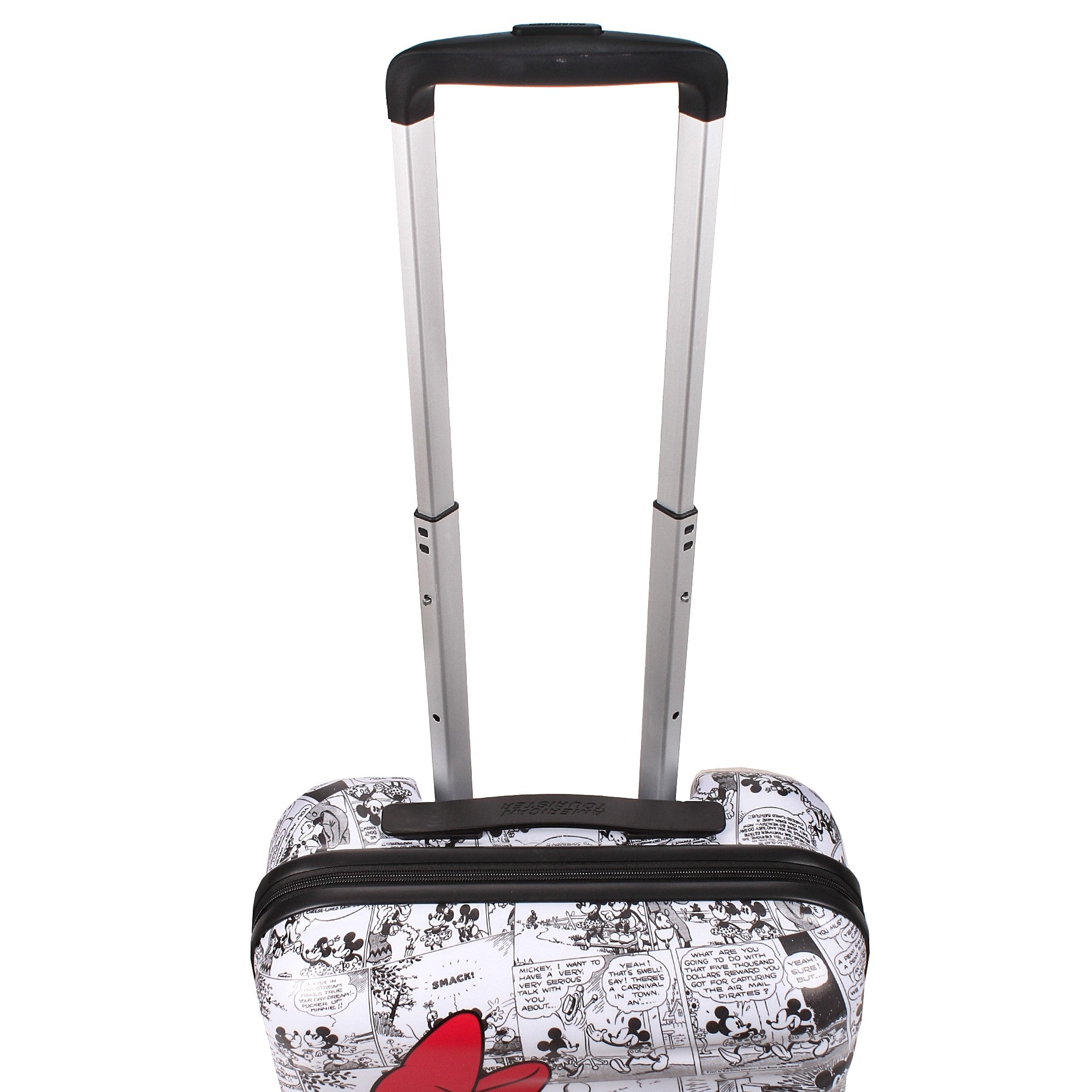American Tourister By Samsonite SPINNER CABINA 4 RUOTE Minnie Comics White