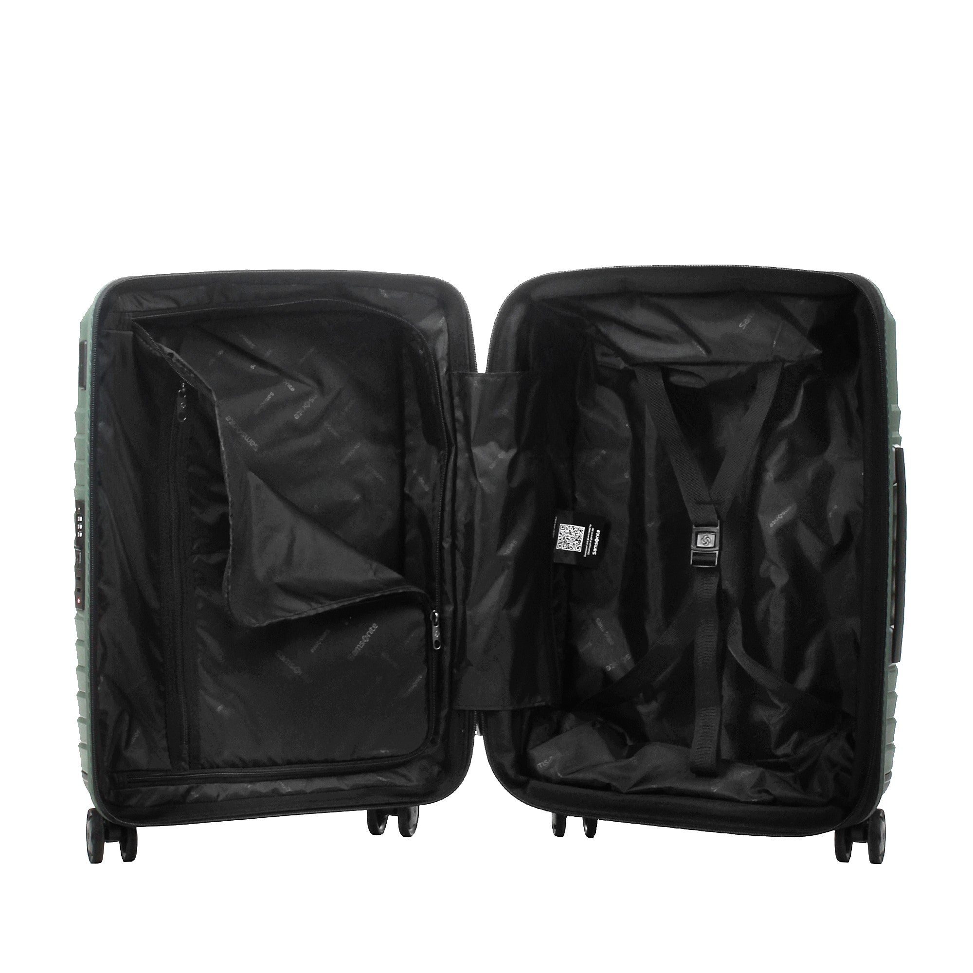 Samsonite SPINNER CABINA 4 RUOTE Verde