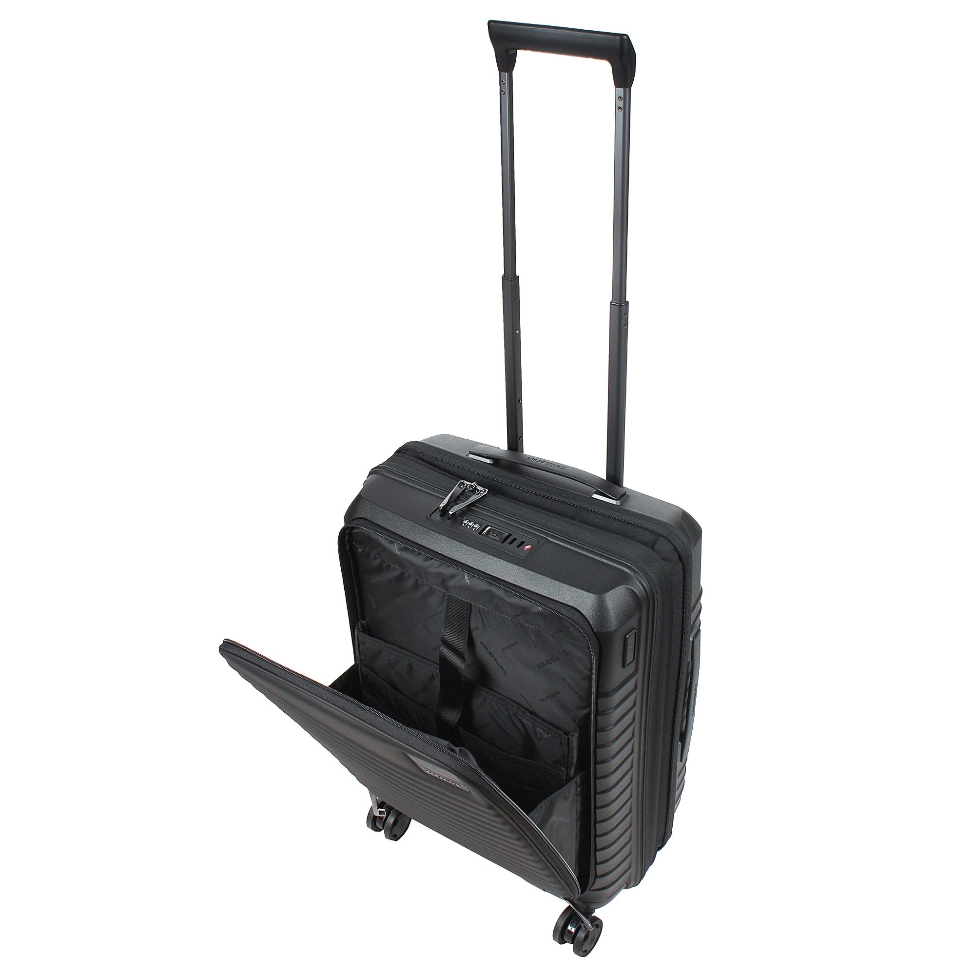 Samsonite SPINNER CABINA 4 RUOTE Nero