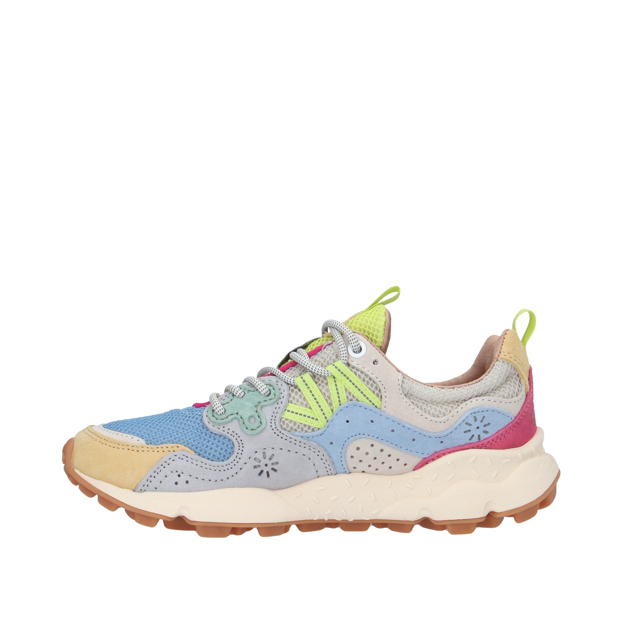 Flower Mountain SNEAKER Bianco/celeste