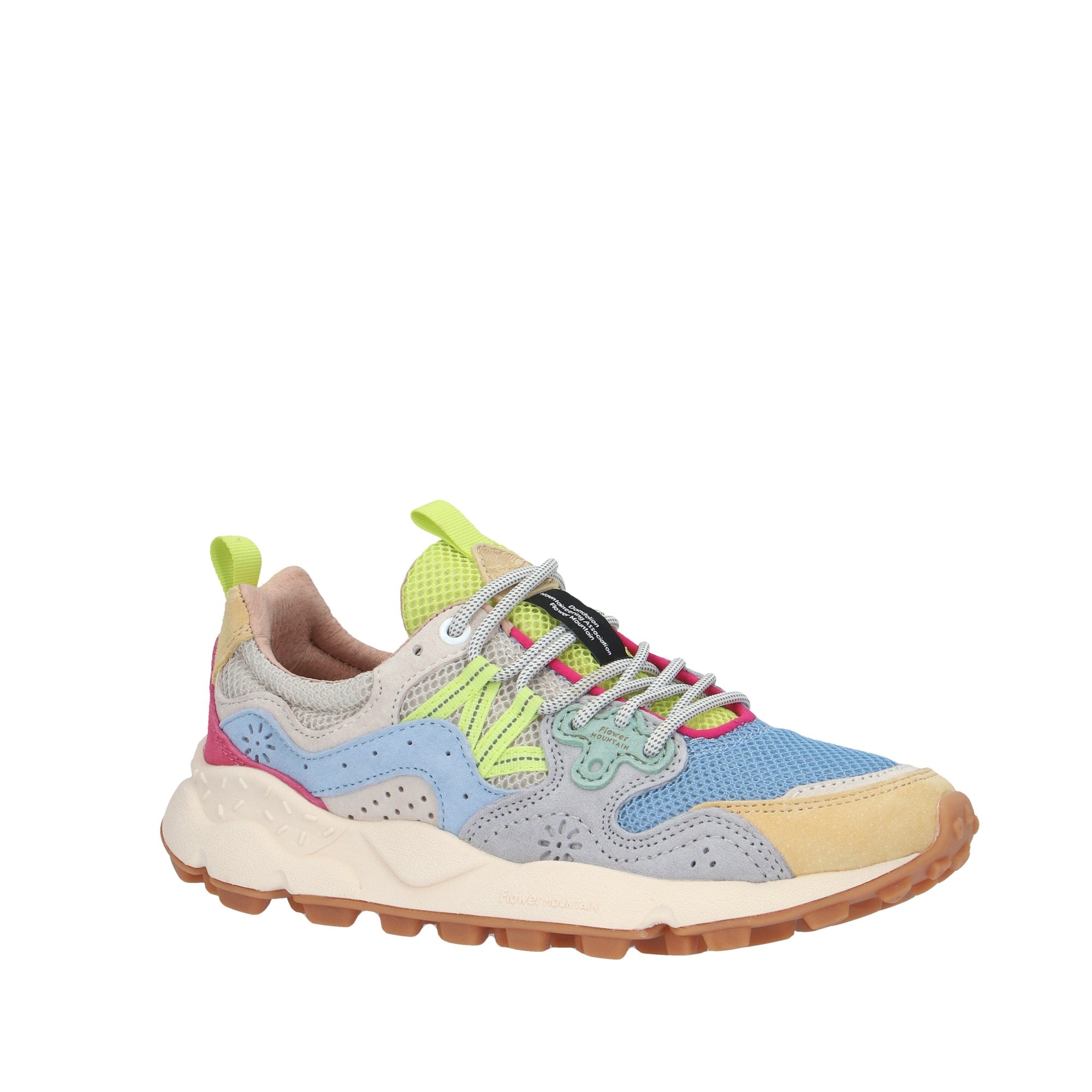 Flower Mountain SNEAKER Bianco/celeste