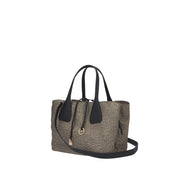 Borbonese BORSA A MANO Naturale/nero