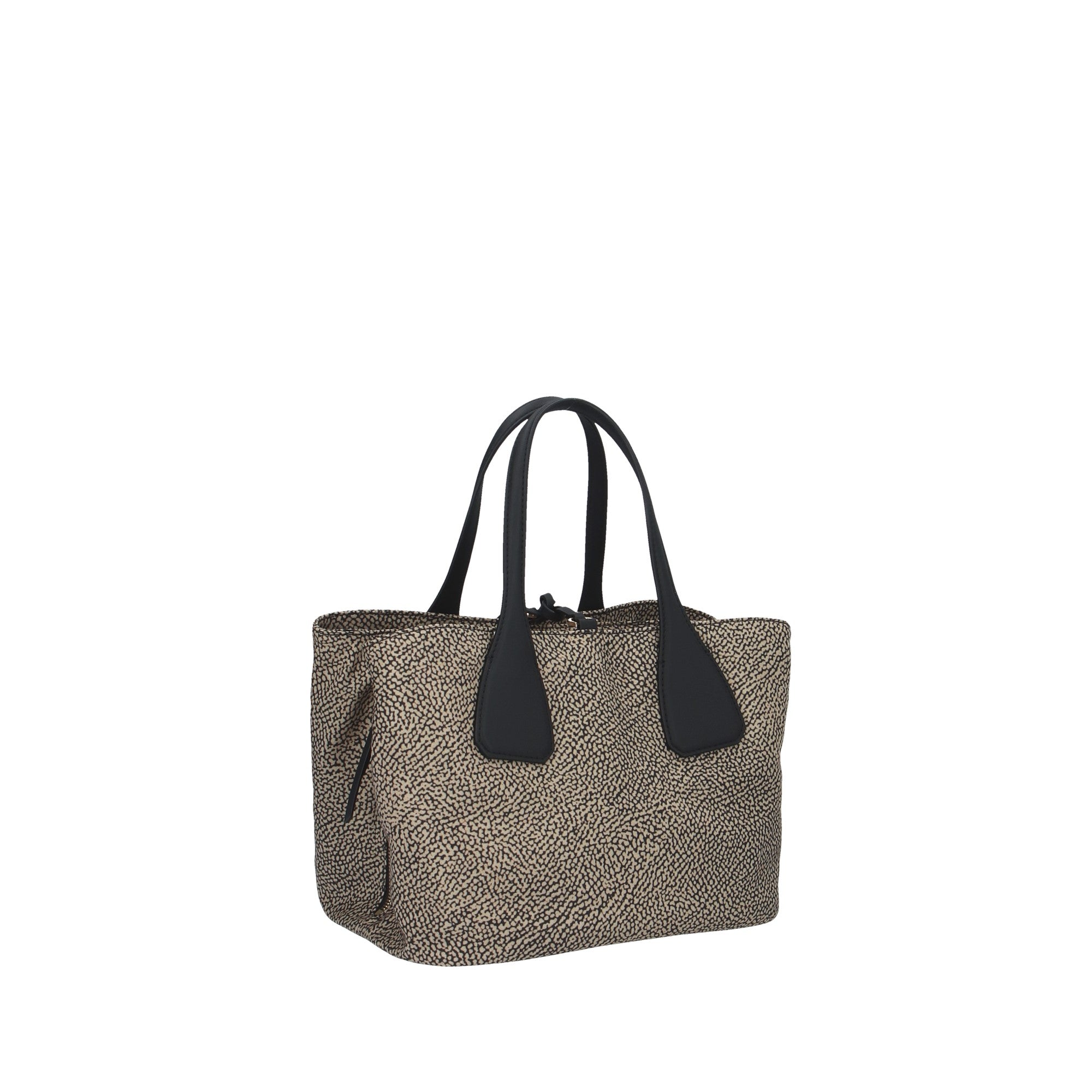 Borbonese BORSA A MANO Naturale/nero