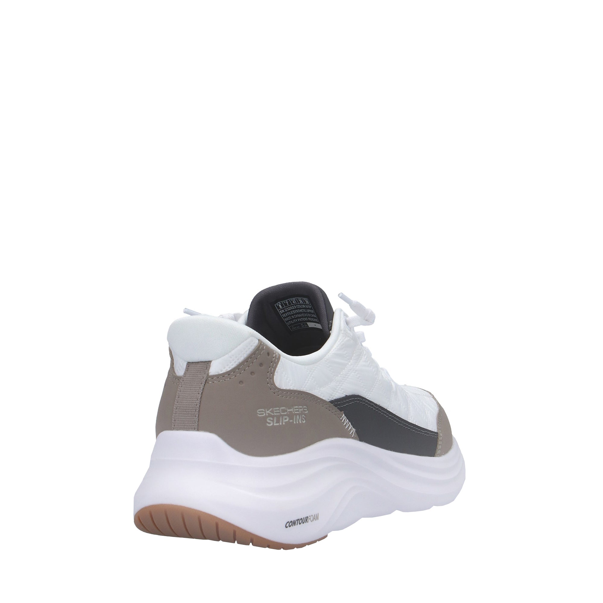 Skechers SNEAKER Bianco/tortora
