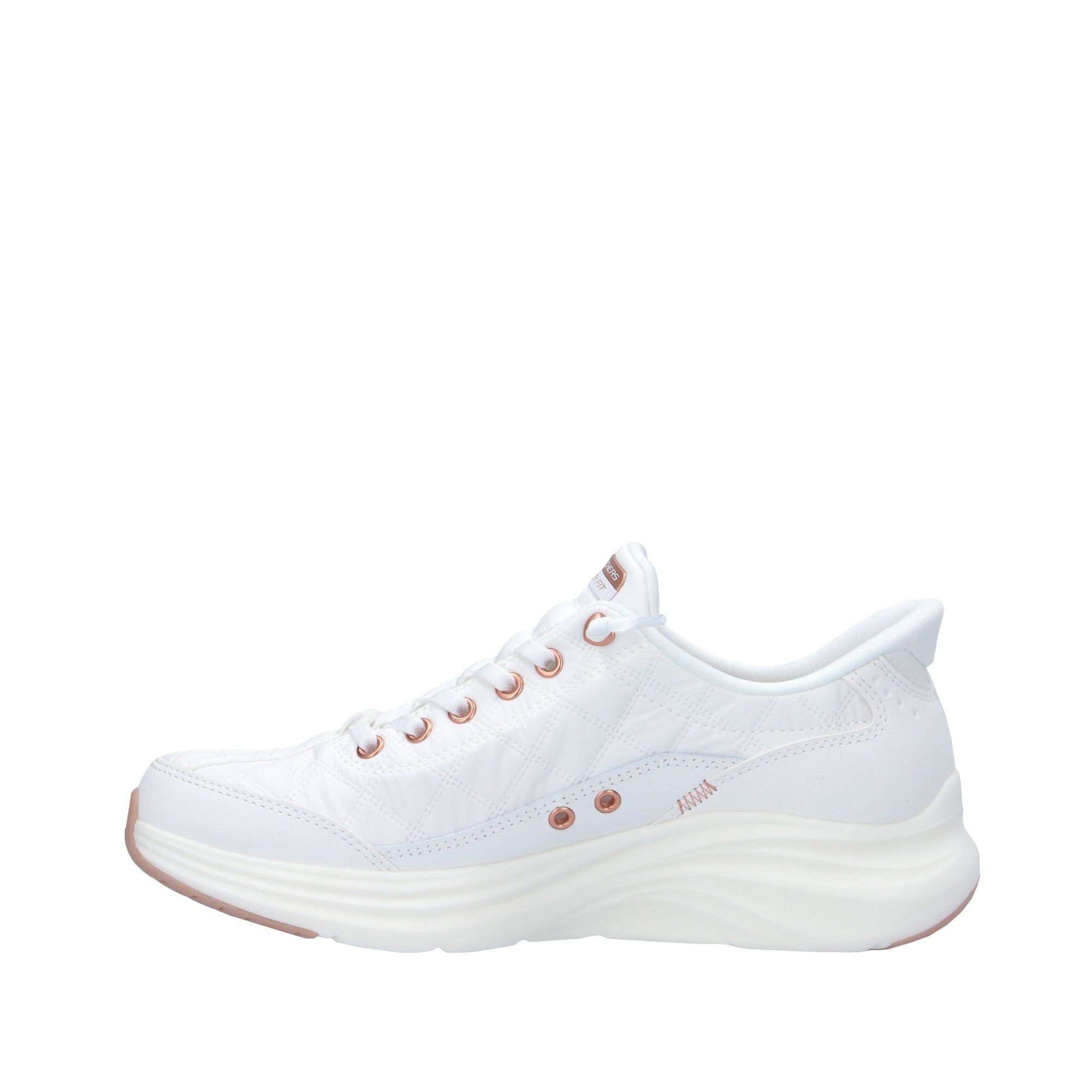 Skechers SLIP-INS Bianco/rose Gold