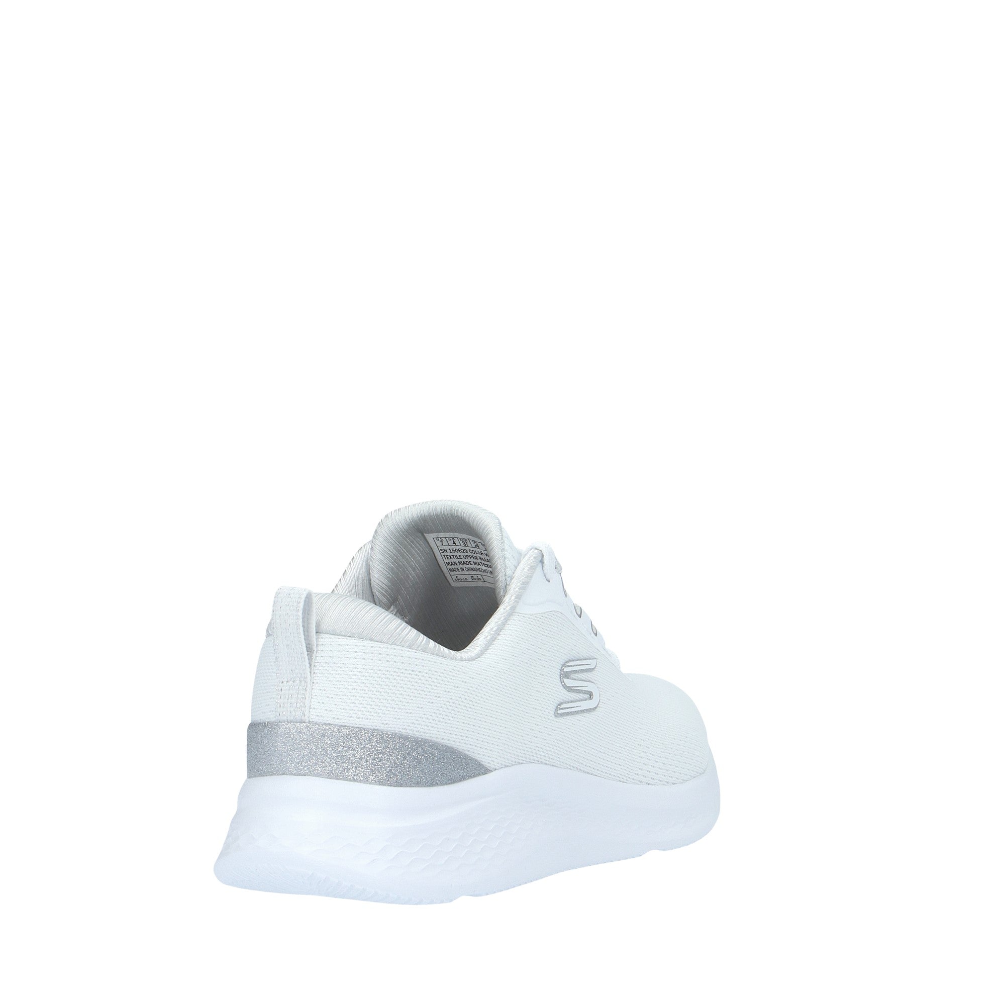 Skechers SNEAKER Bianco/argento