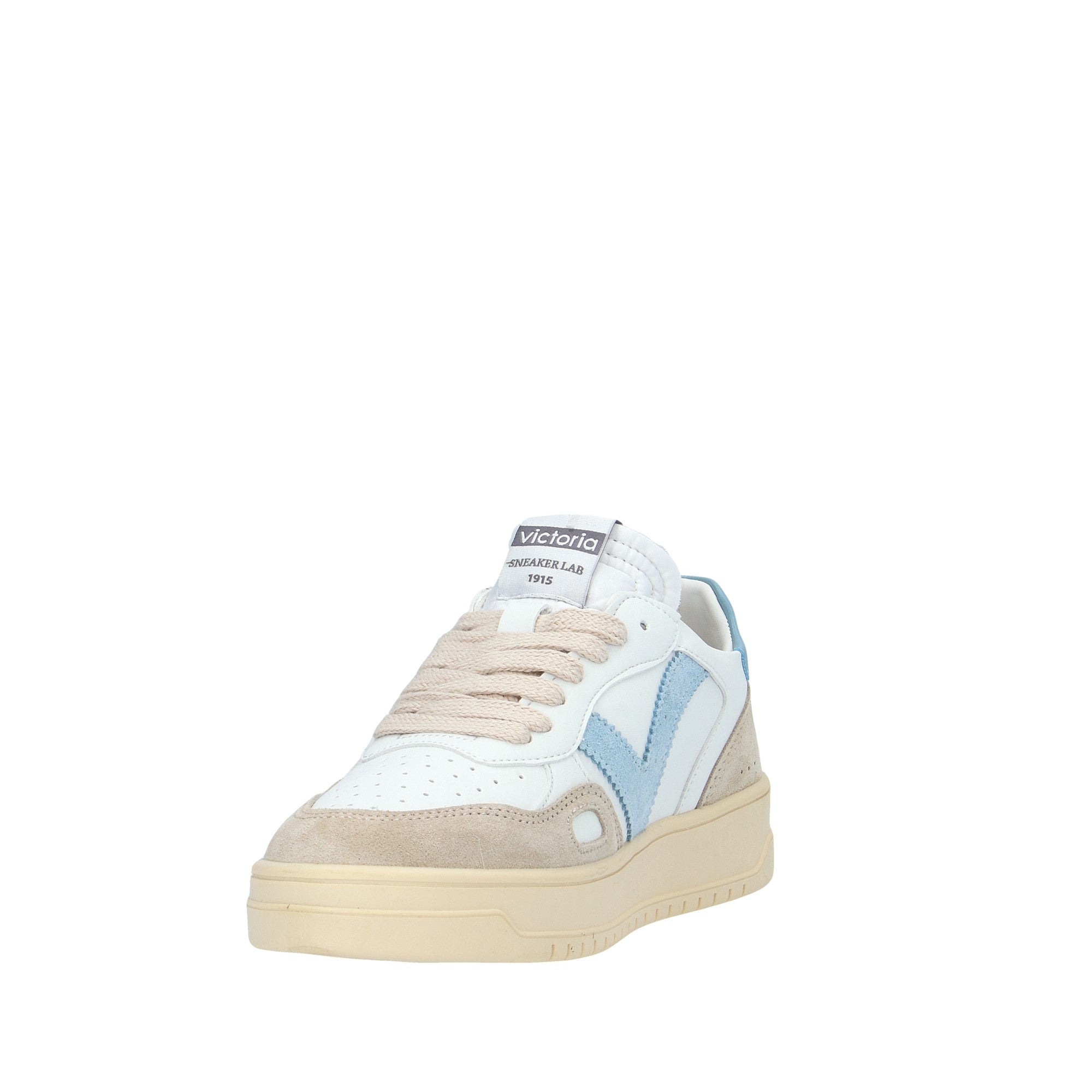 Victoria SNEAKER Bianco/celeste