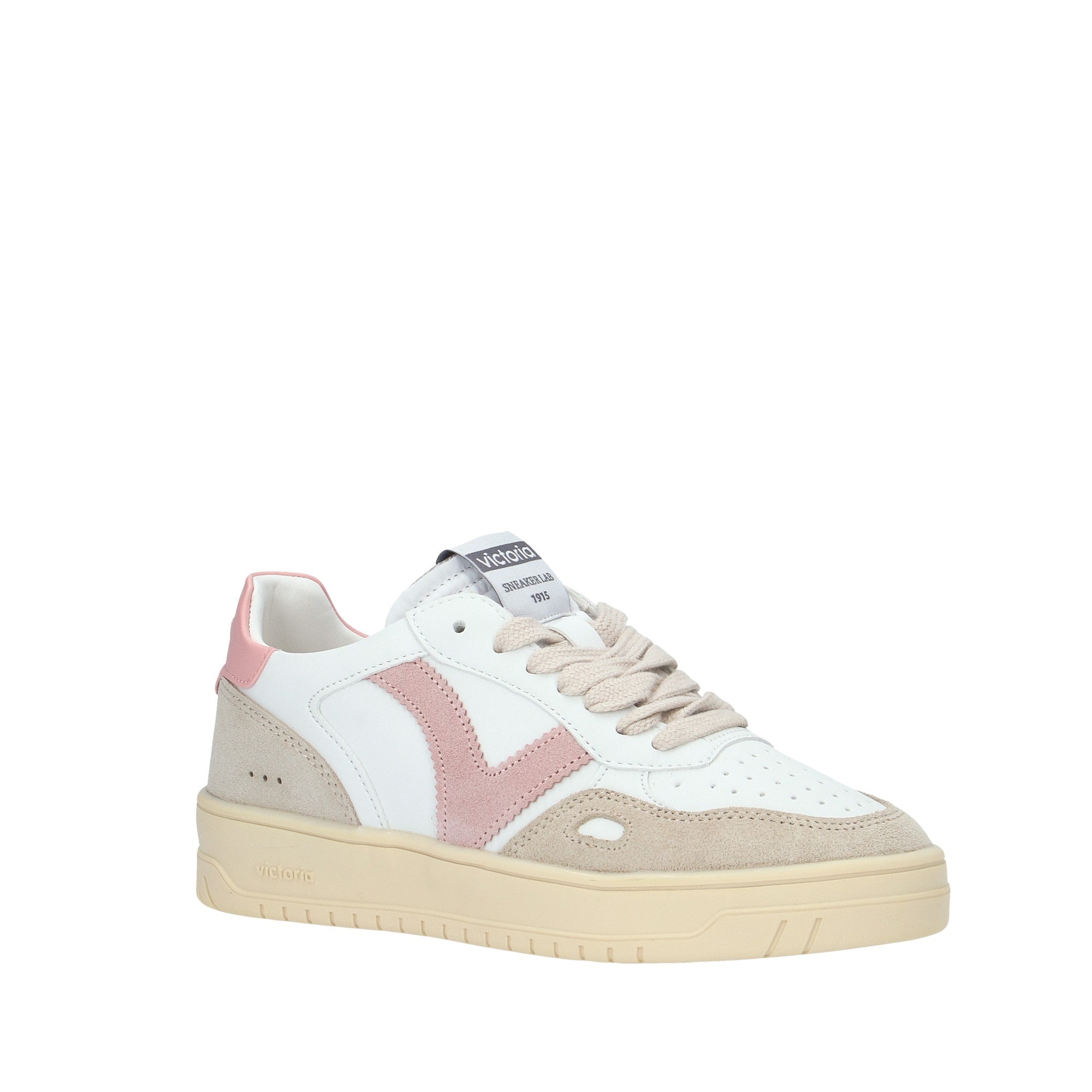 Victoria SNEAKER Bianco/rosa