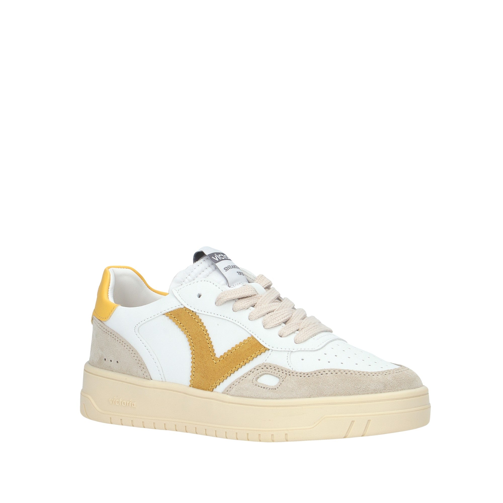 Victoria SNEAKER Bianco/giallo