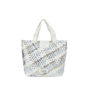 Cafenoir BORSA A SPALLA Argento/bianco