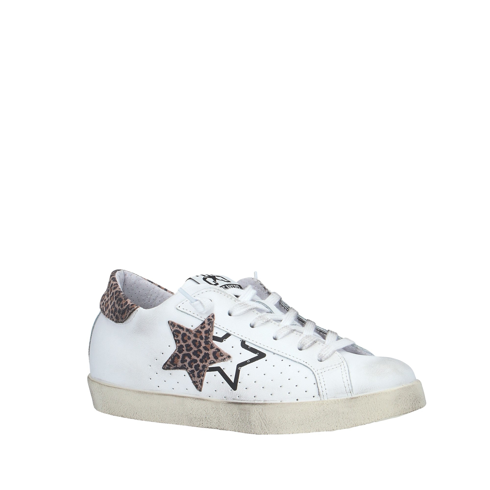 2star SNEAKER Bianco/leopard