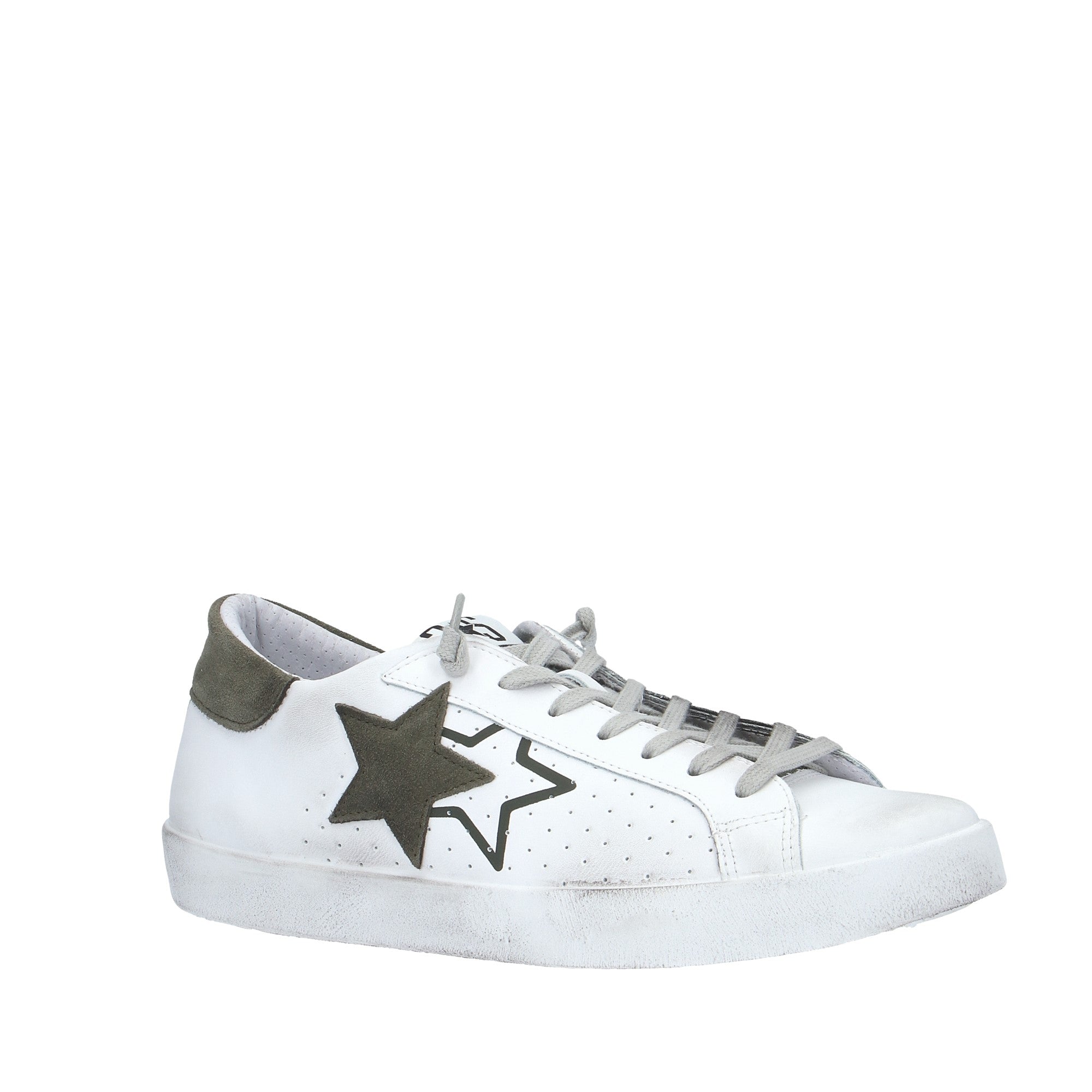 2star SNEAKER Bianco/verde