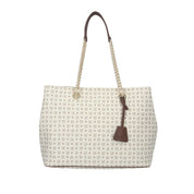 Pollini BORSA A SPALLA Avorio/marrone