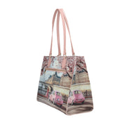Ynot? BORSA A SPALLA Paris En Rose