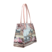 Ynot? BORSA A SPALLA Paris En Rose