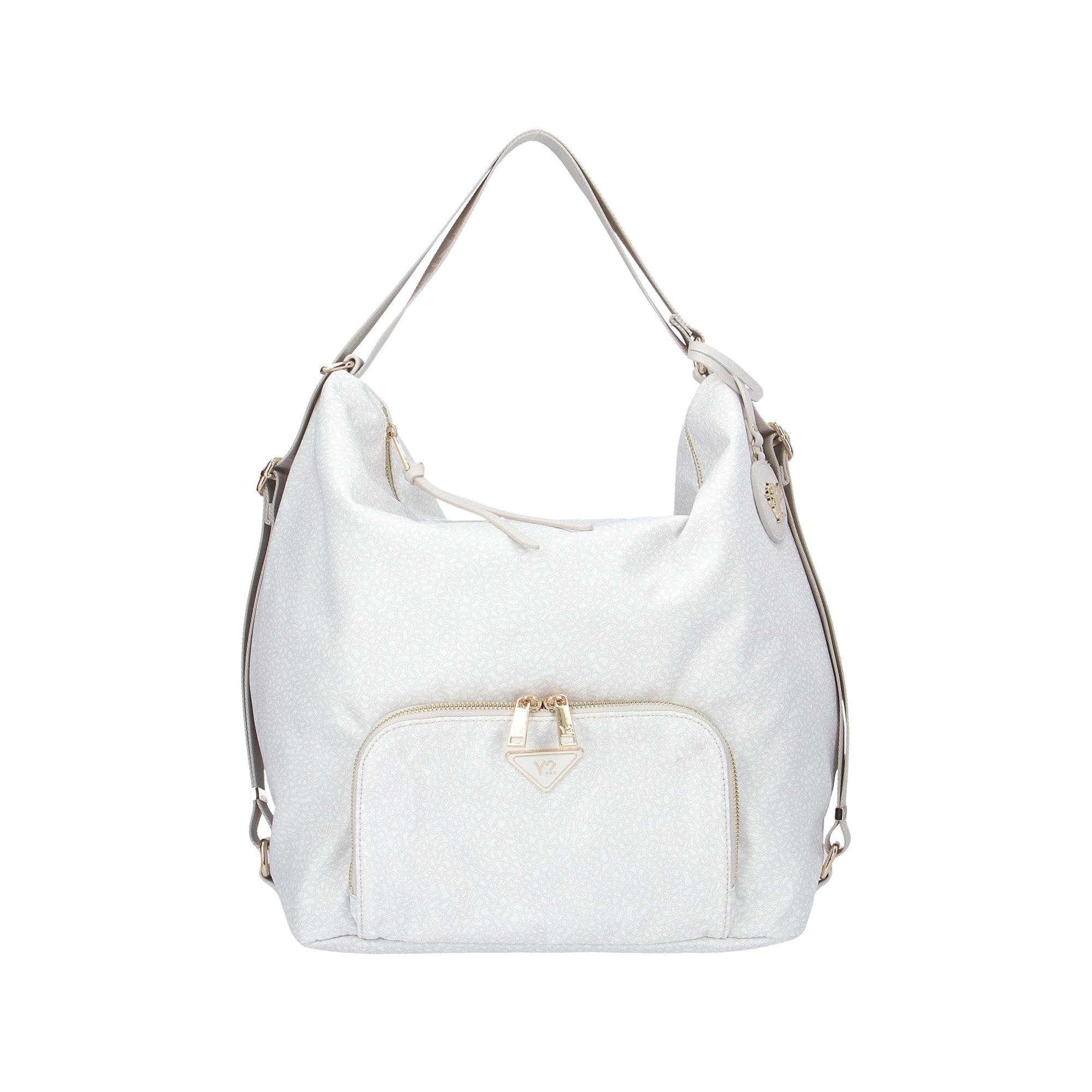 Ynot? BORSA A SPALLA Bianco