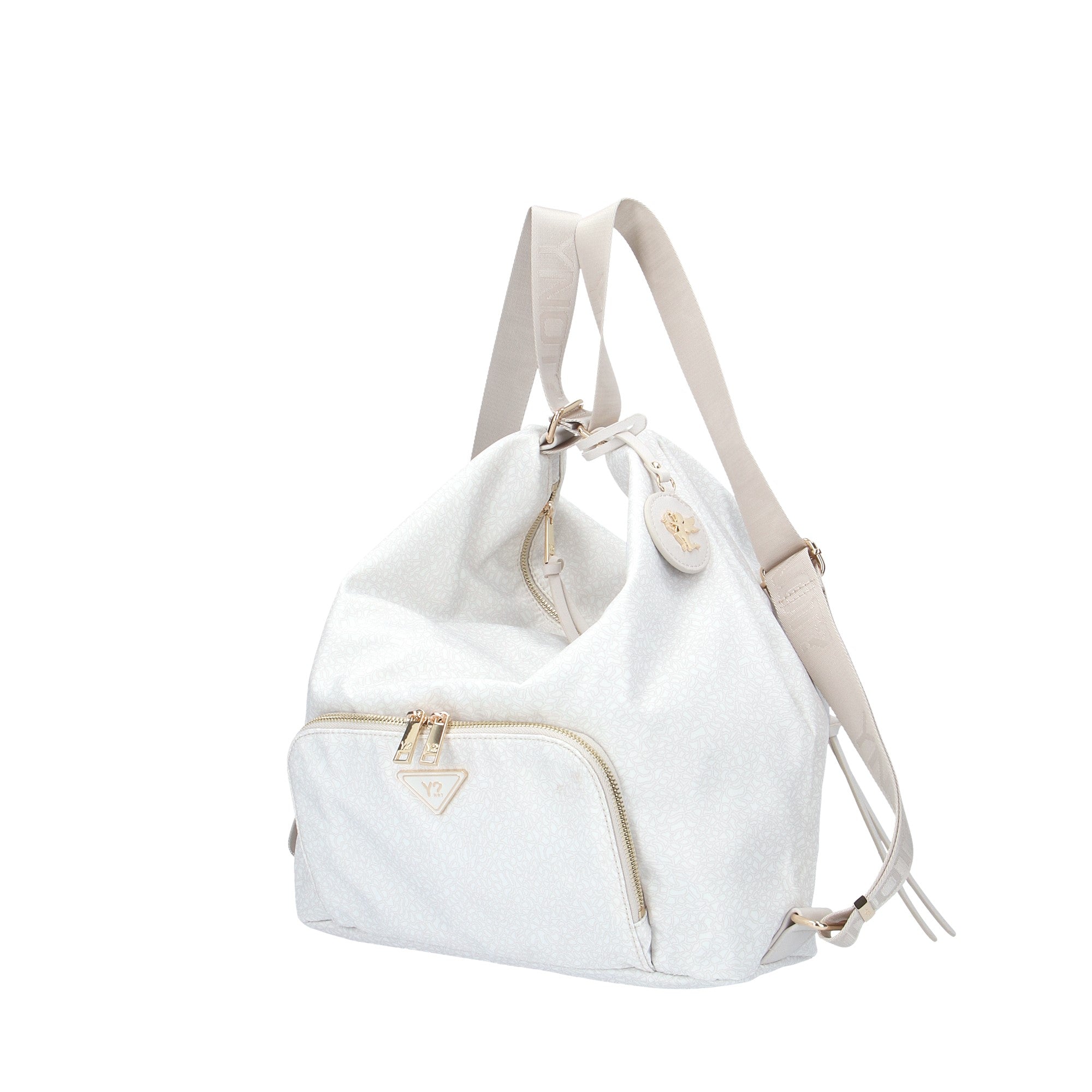 Ynot? BORSA A SPALLA Bianco