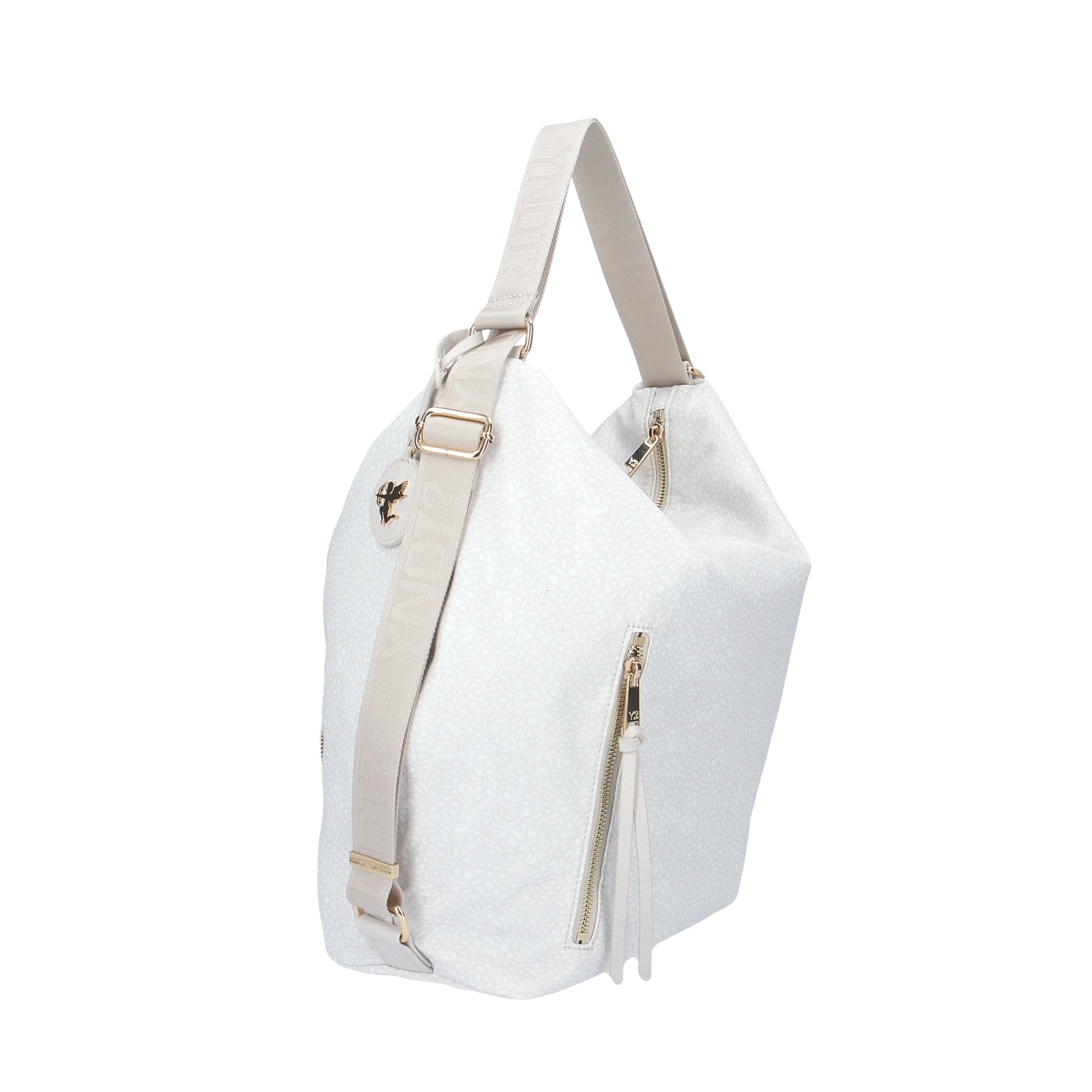 Ynot? BORSA A SPALLA Bianco