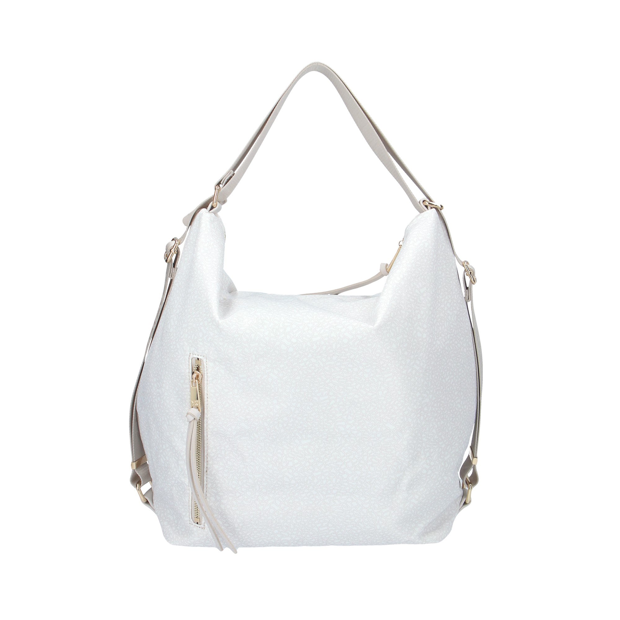 Ynot? BORSA A SPALLA Bianco