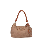 Ynot? BORSA A SPALLA Tabacco
