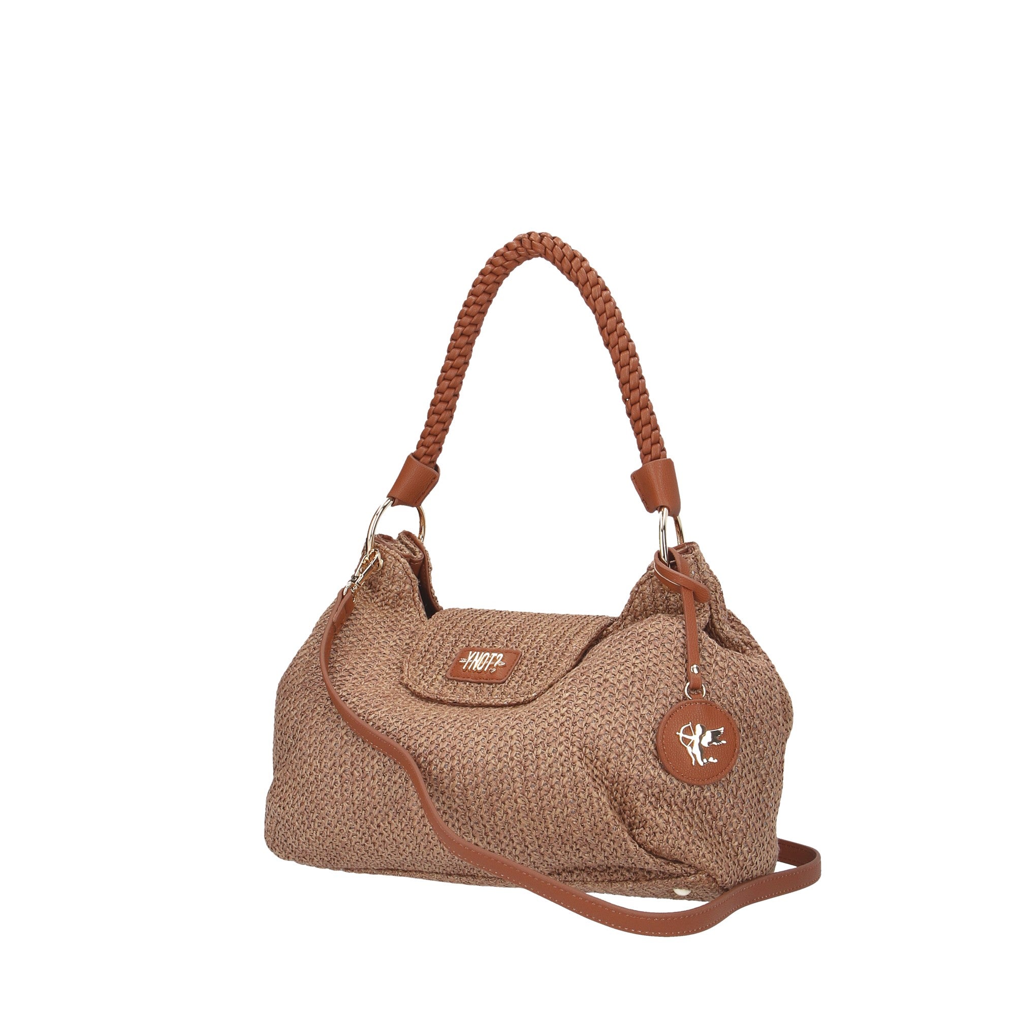 Ynot? BORSA A SPALLA Tabacco