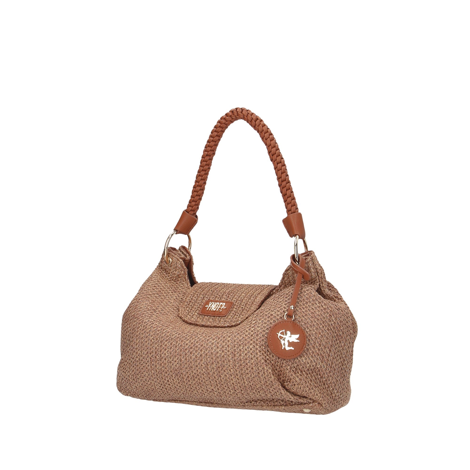 Ynot? BORSA A SPALLA Tabacco
