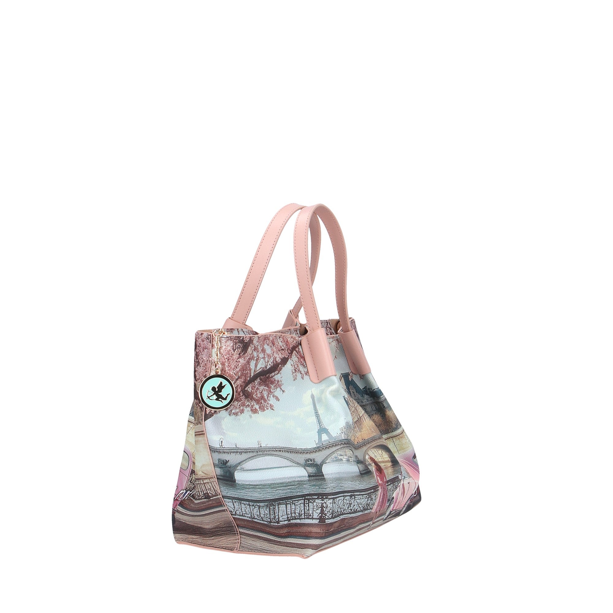 Ynot? BORSA A MANO Paris En Rose